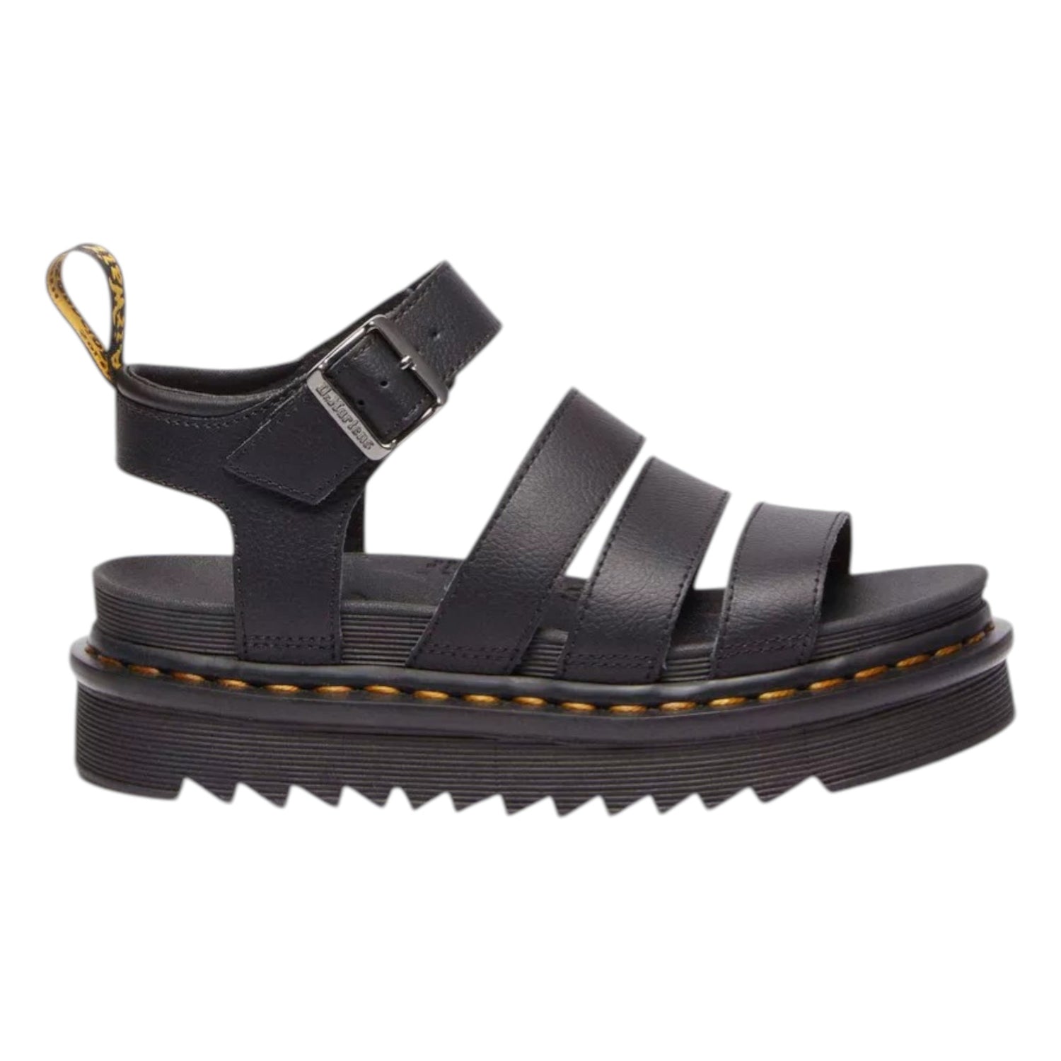 Dr. Martens Blaire Sandalo Donna in Pelle Nera