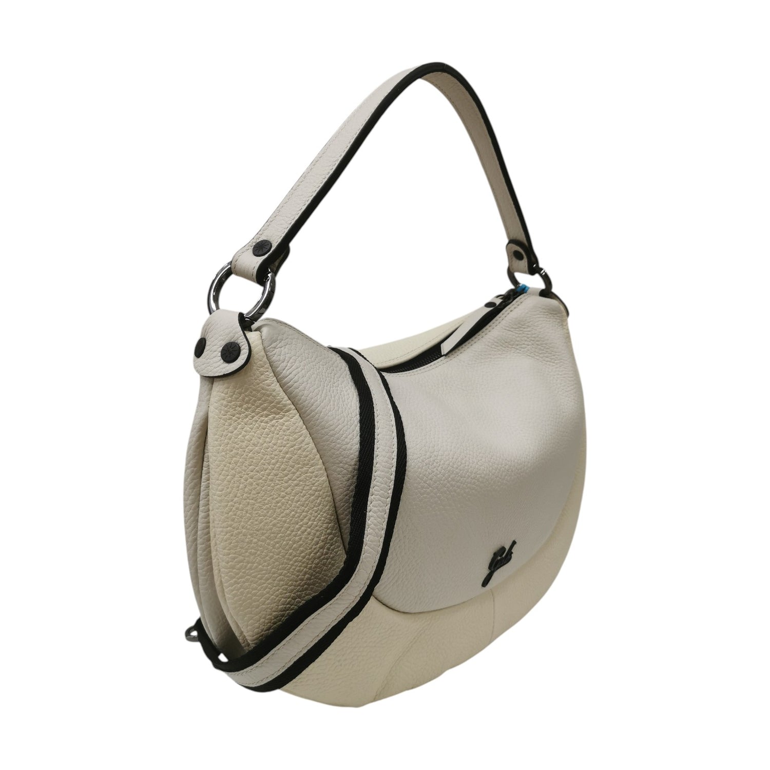 Gabs Borsa a Spalla Donna in Pelle Lino Panna Marty Taglia M