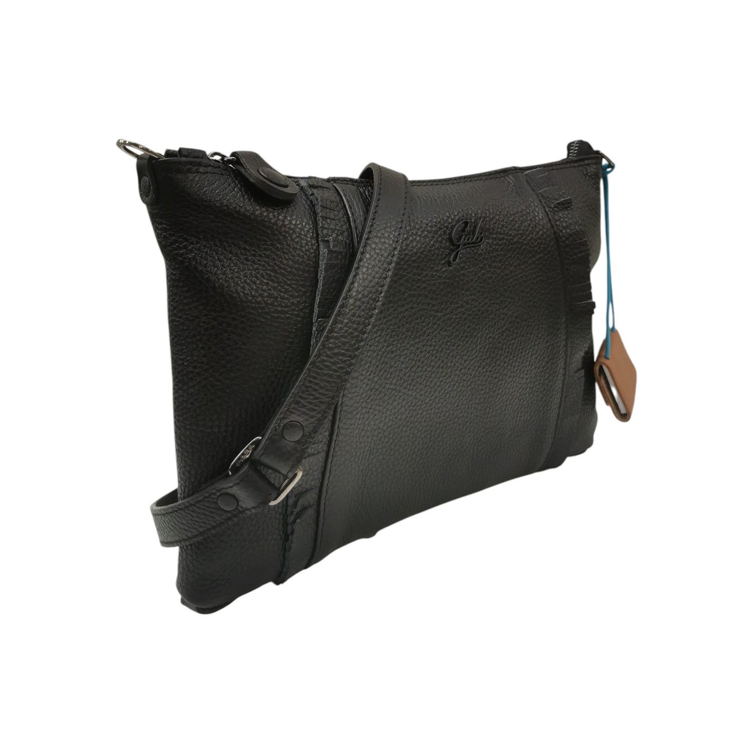 Gabs Tracolla Donna in Pelle Nera Angelina Taglia M