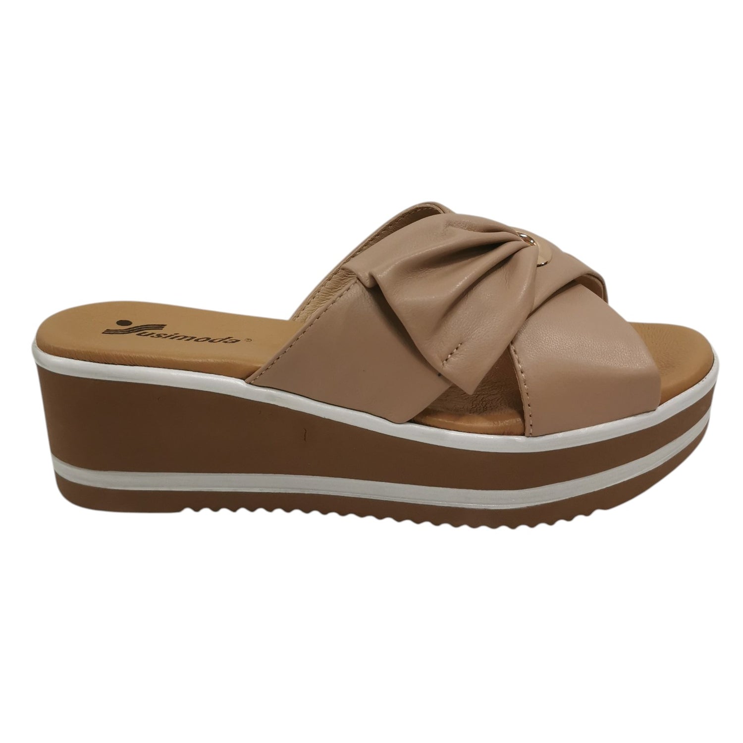 Susimoda Scalzato Donna Nudo con Zeppa Alta 60mm
