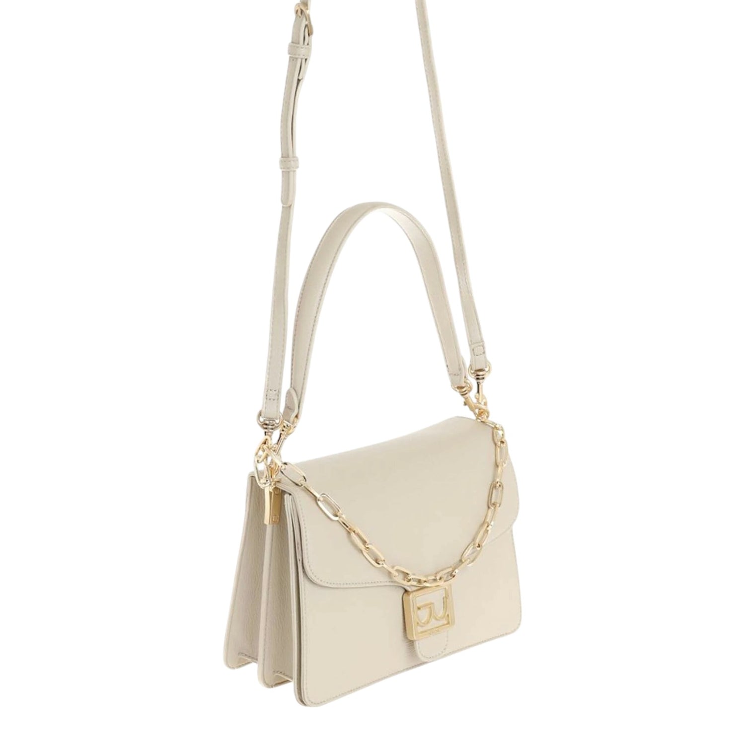 By Byblos Borsa a Spalla Donna Naturale con Catena e Tracolla