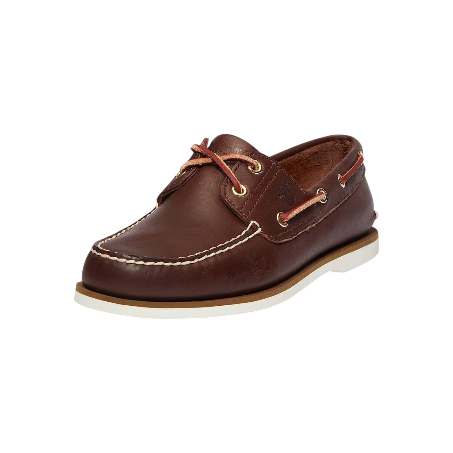 Timberland Scarpa da Barca Uomo in Pelle Marrone