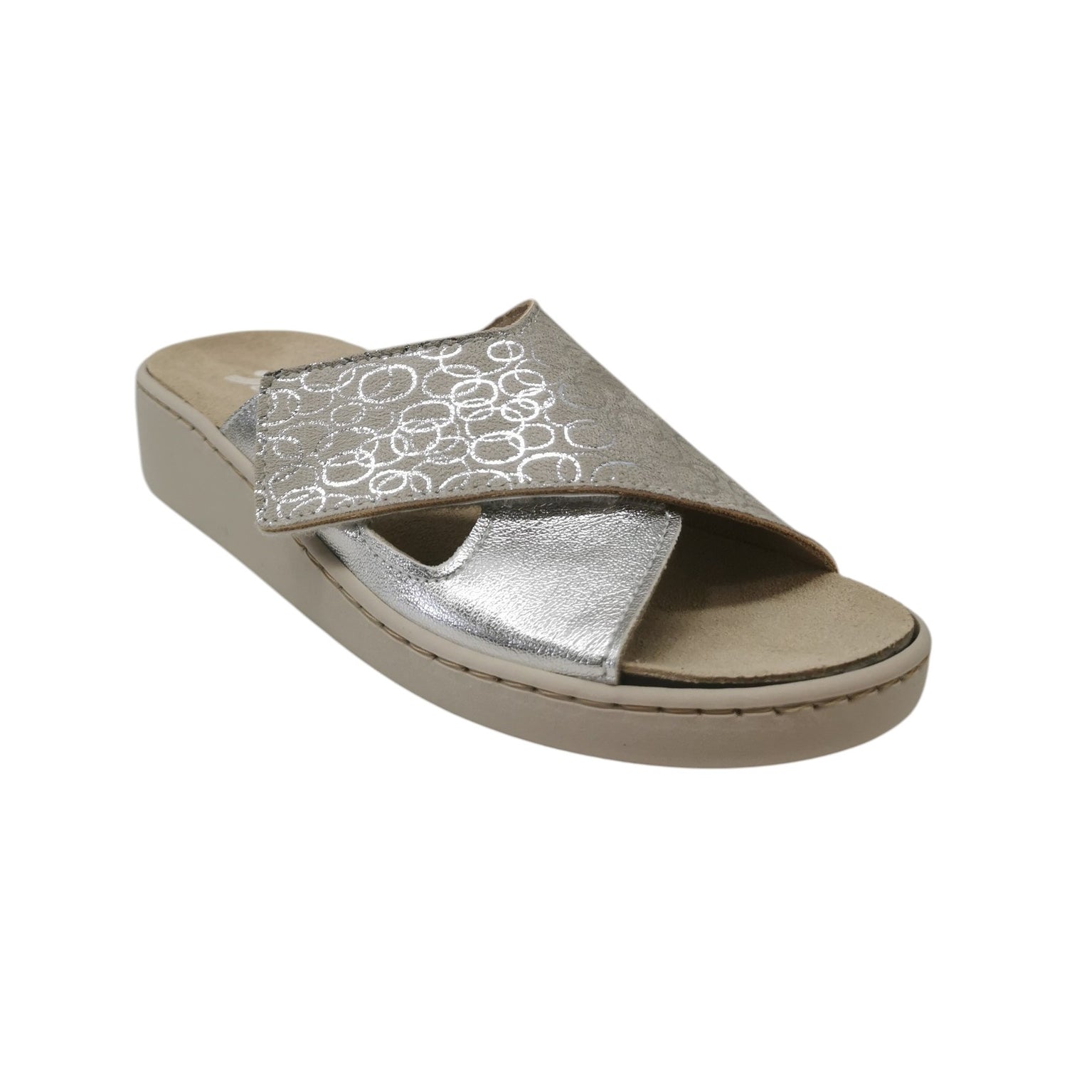 Susimoda Ciabatta Donna Argento con Strappo