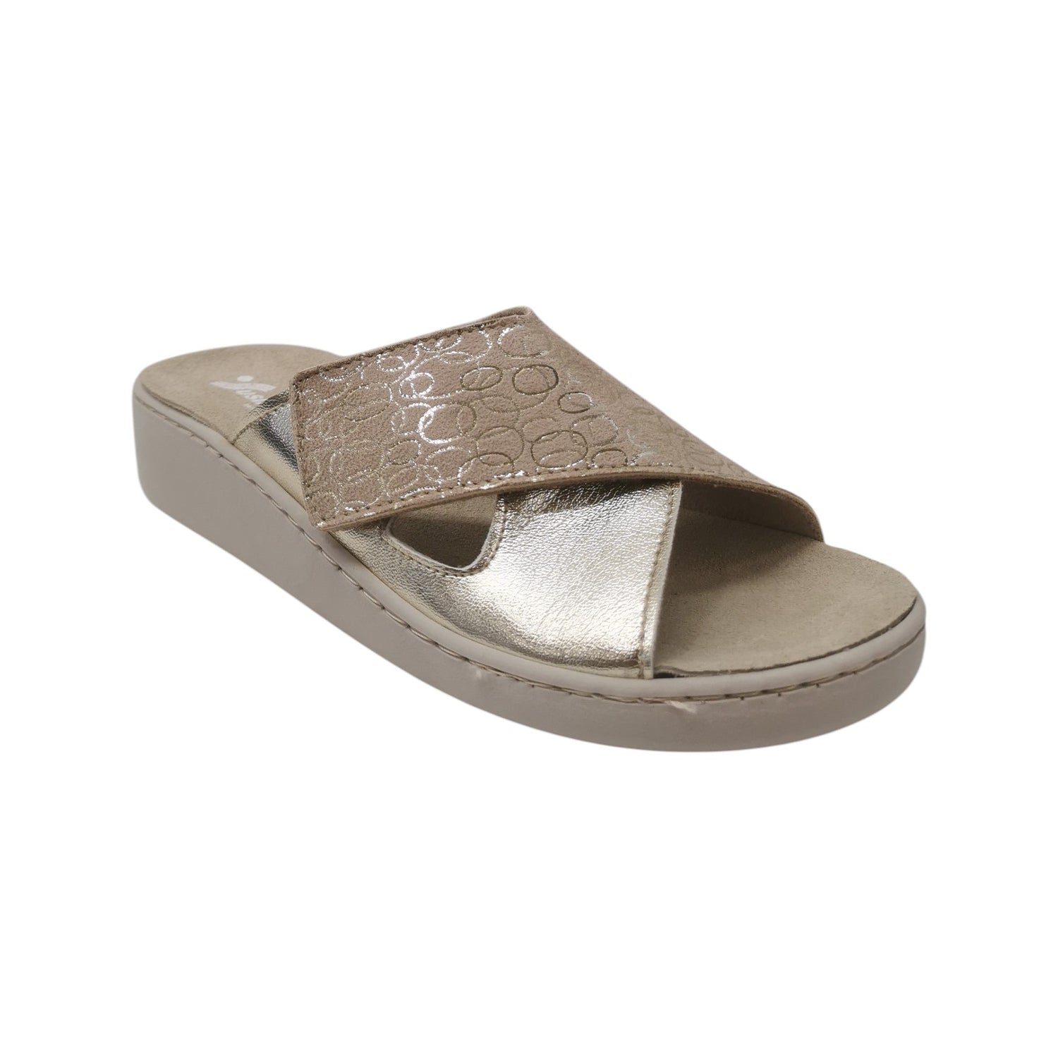 Susimoda Ciabatta Donna Platino con Strappo