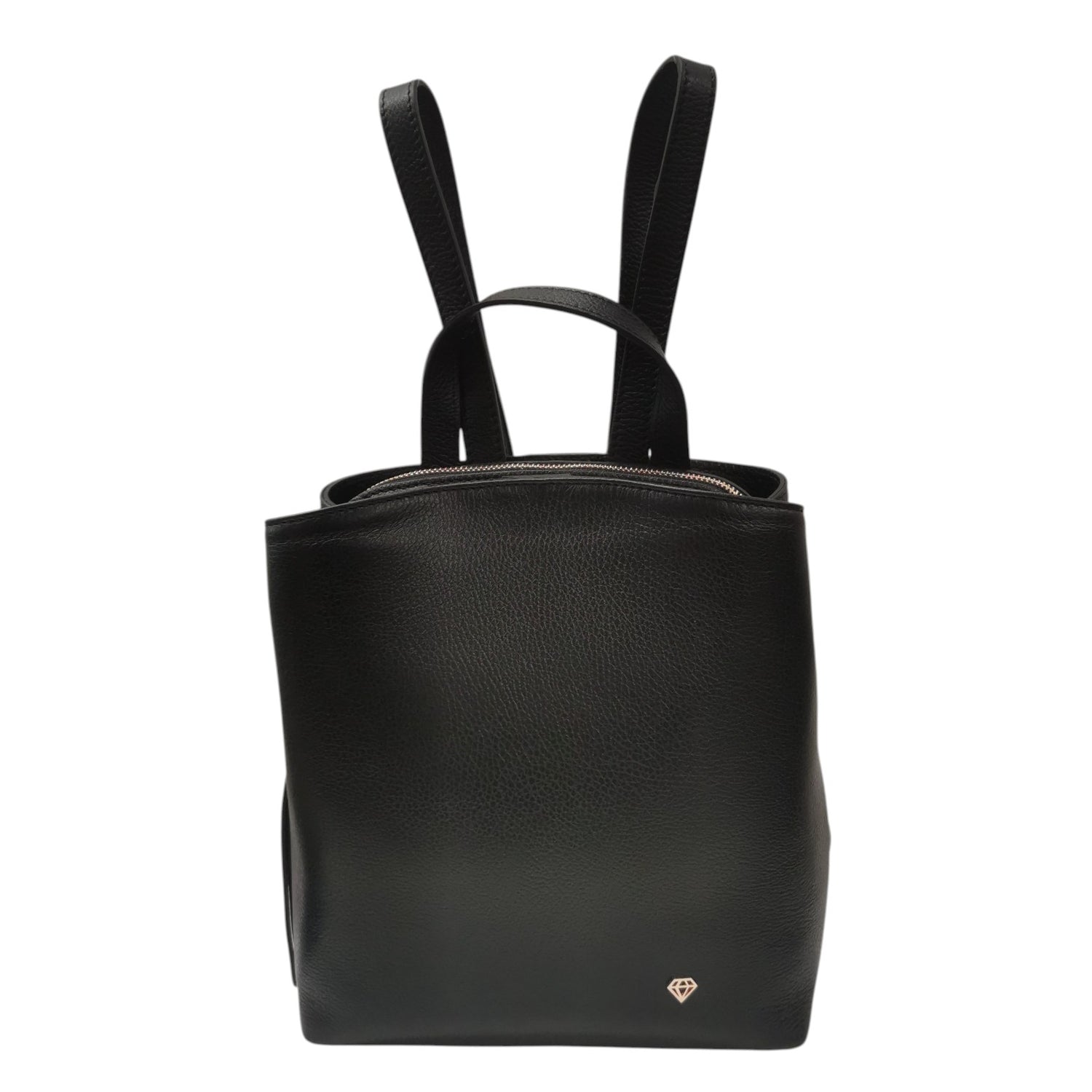 Caleidos Zaino Donna Nero in Pelle