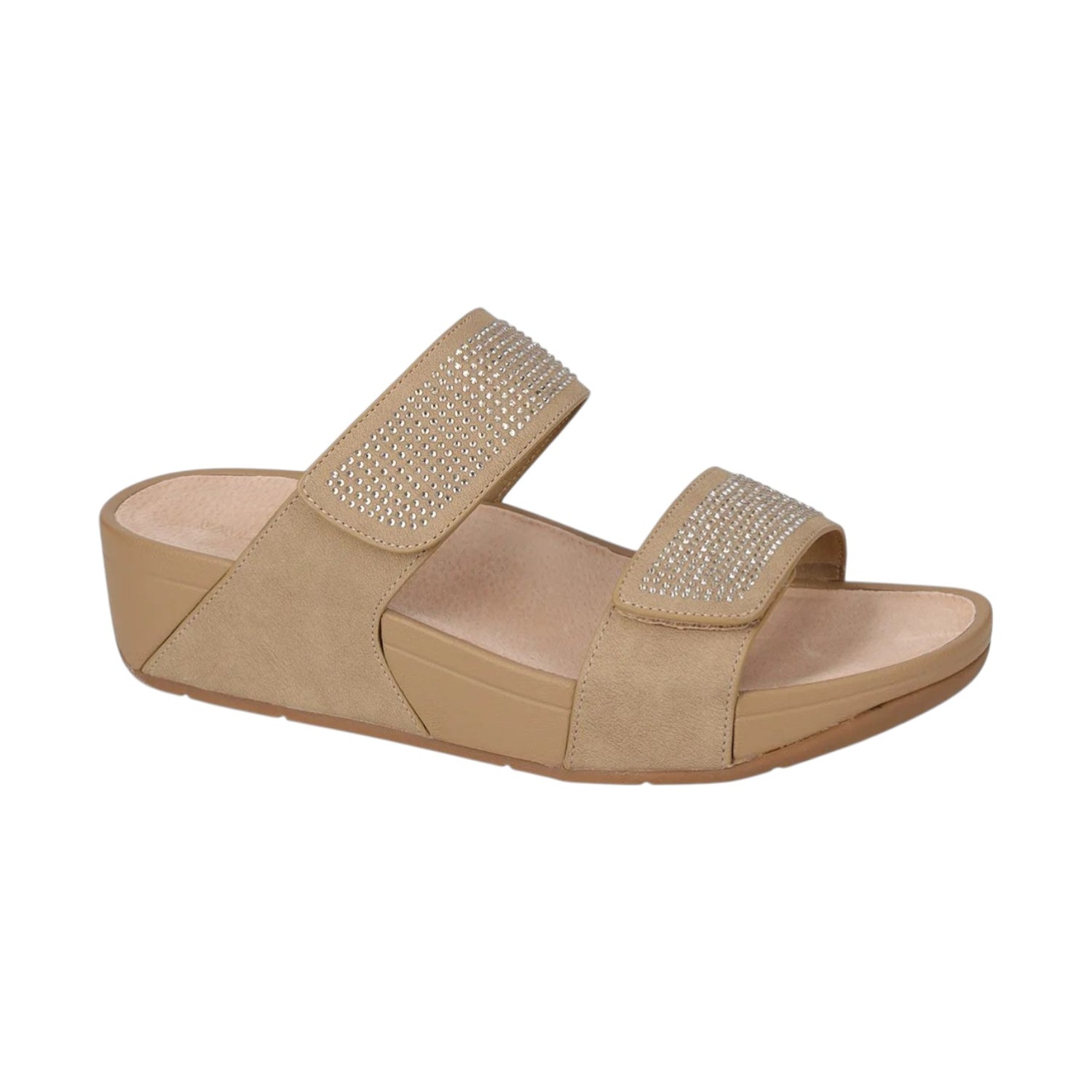 Valleverde Ciabatta Donna Tortora con Zeppa