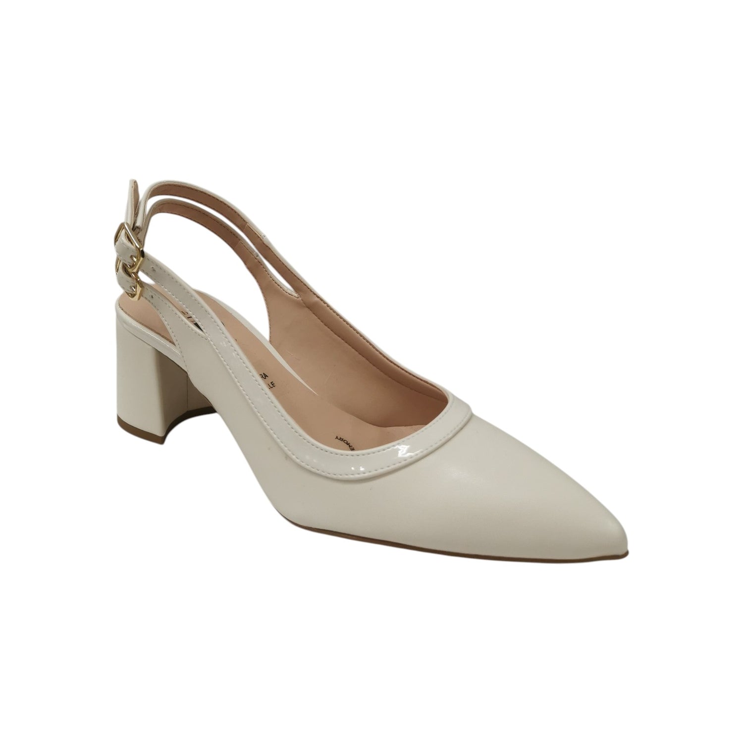 Scarpeborseonline Chanelle Donna Burro con Tacco Largo Alto 65mm