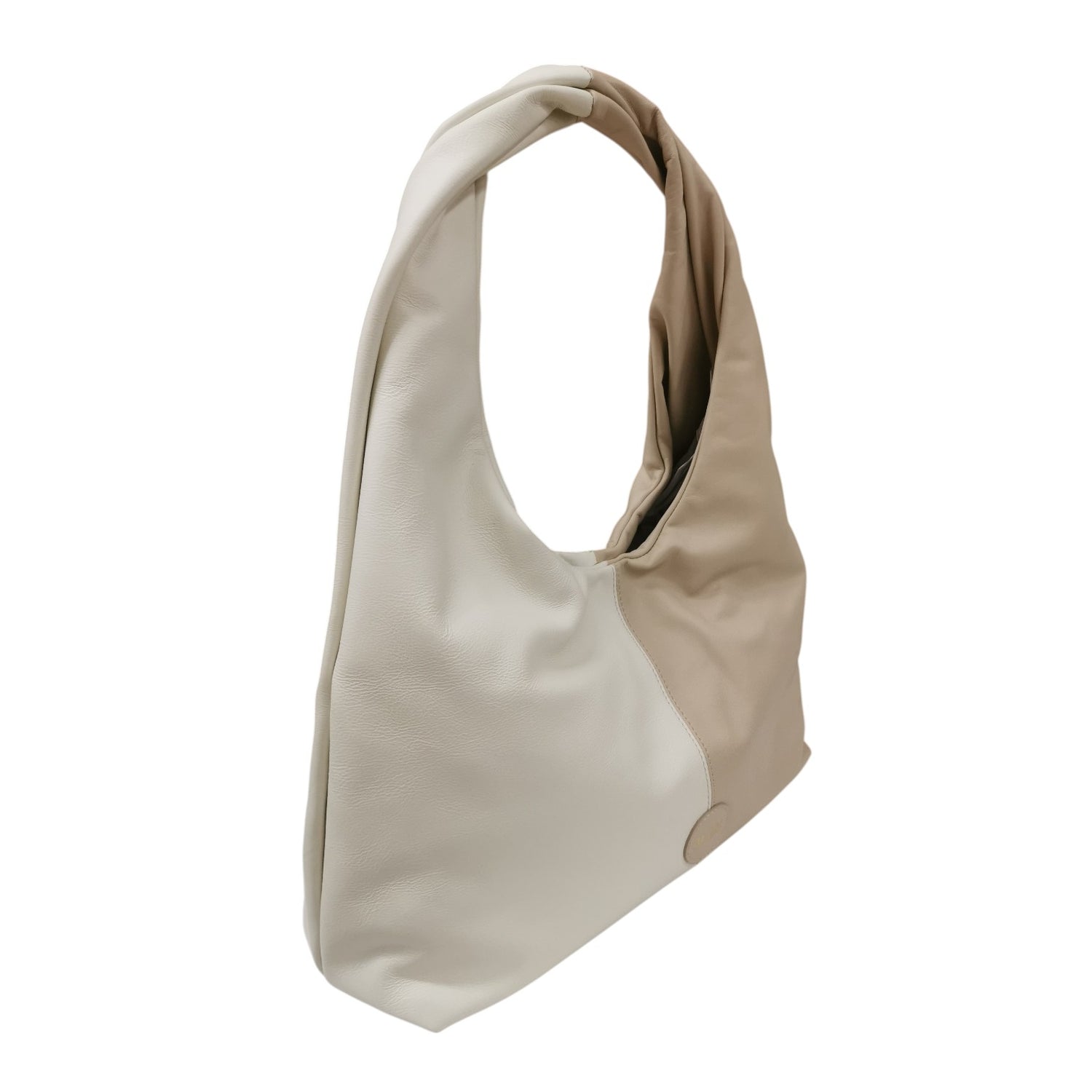 M Brc Borsa a Spalla Donna Linea Savage in Pelle Naturale Multi