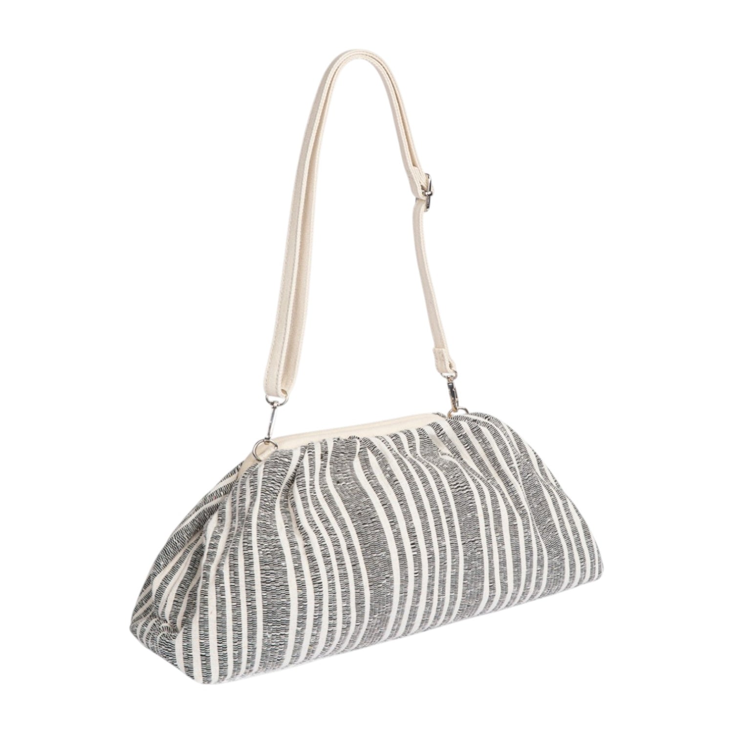 Gaelle Maxi Pochette Donna Ricamo Nera