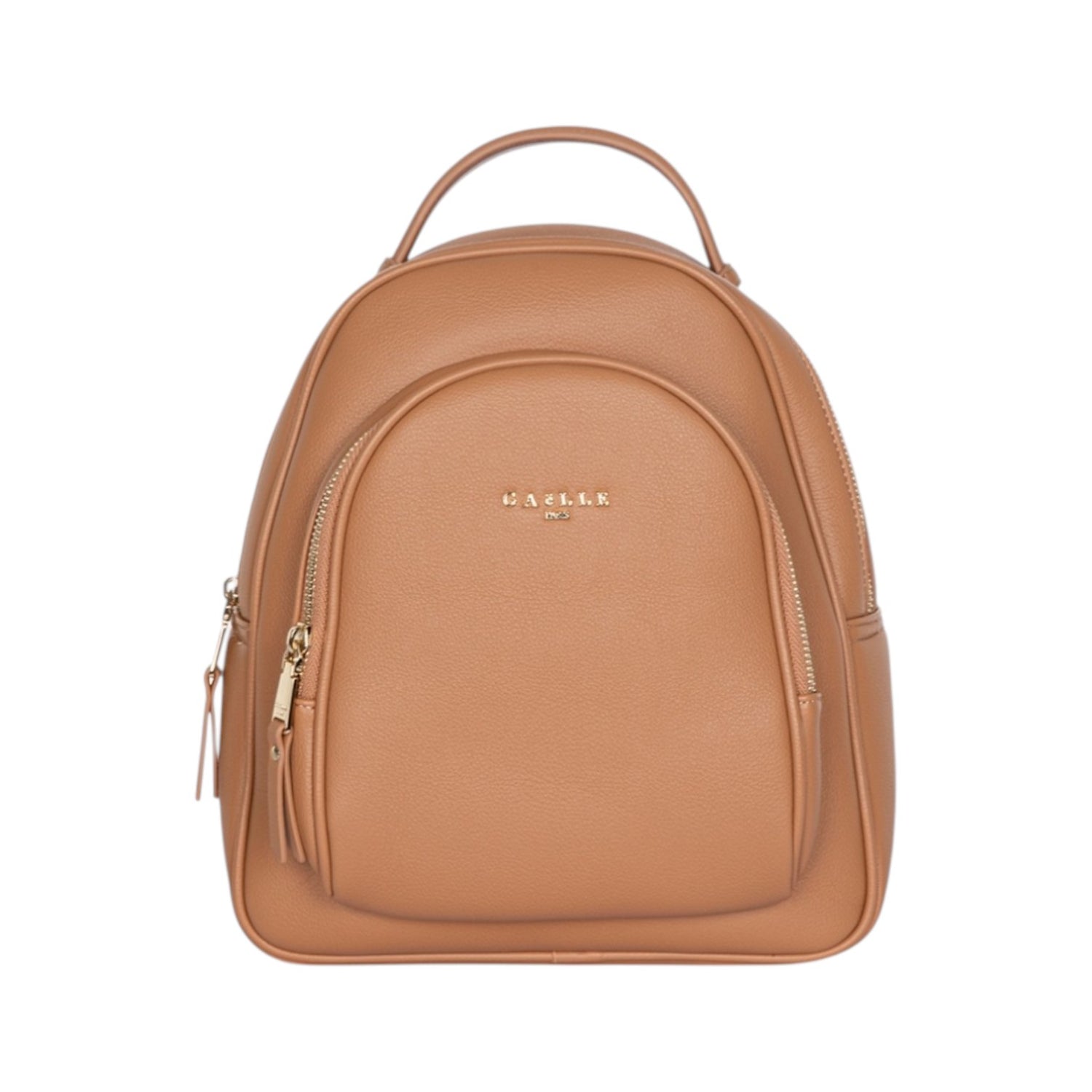 Gaelle Zaino Donna Essential Cammello con Doppio Scomparto