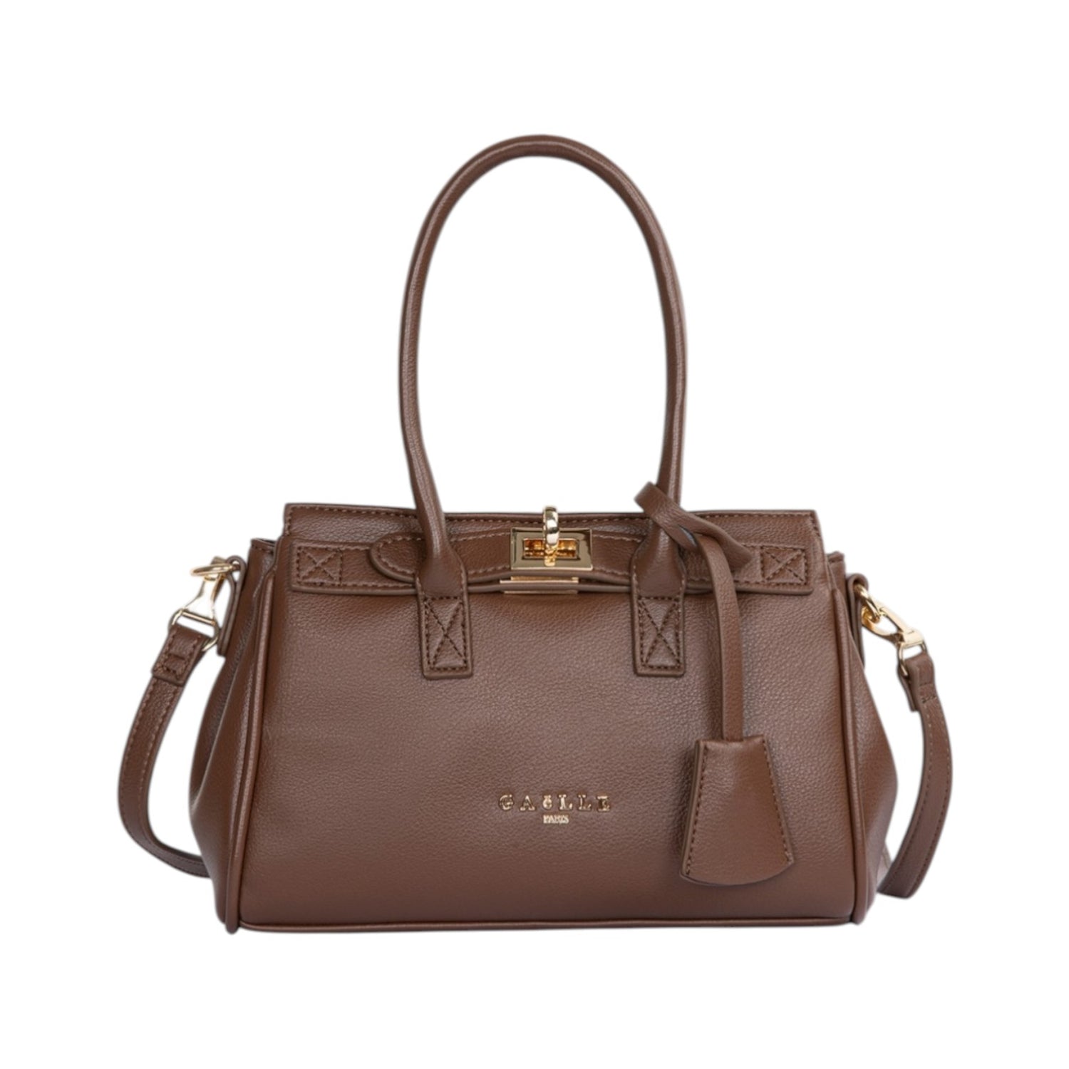 Gaelle Mini Borsa a Mano Donna Moka con Tracolla