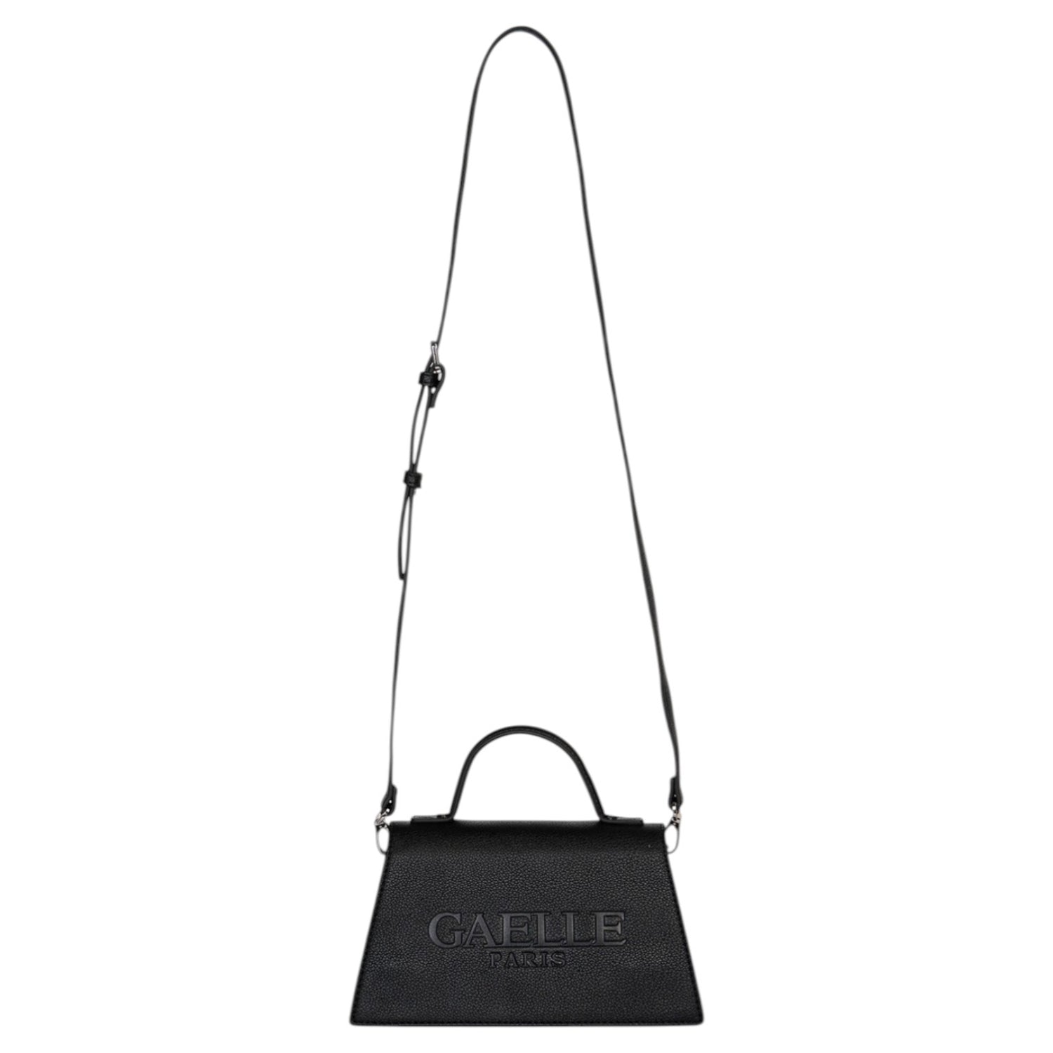 Gaelle Borsa a Mano Donna Nera Maxi Logo