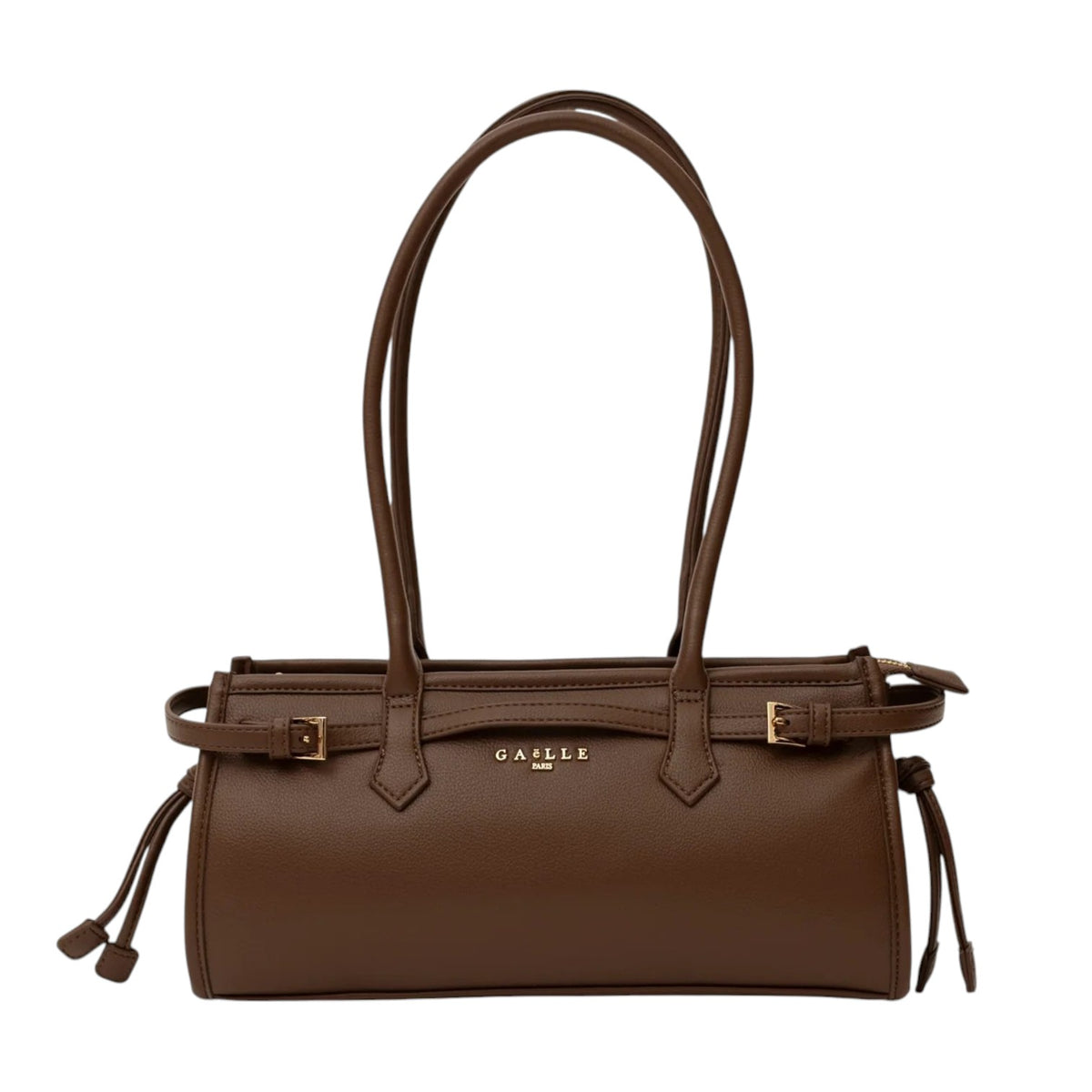 Gaelle Borsa a Spalla Donna in Ecopelle Moka