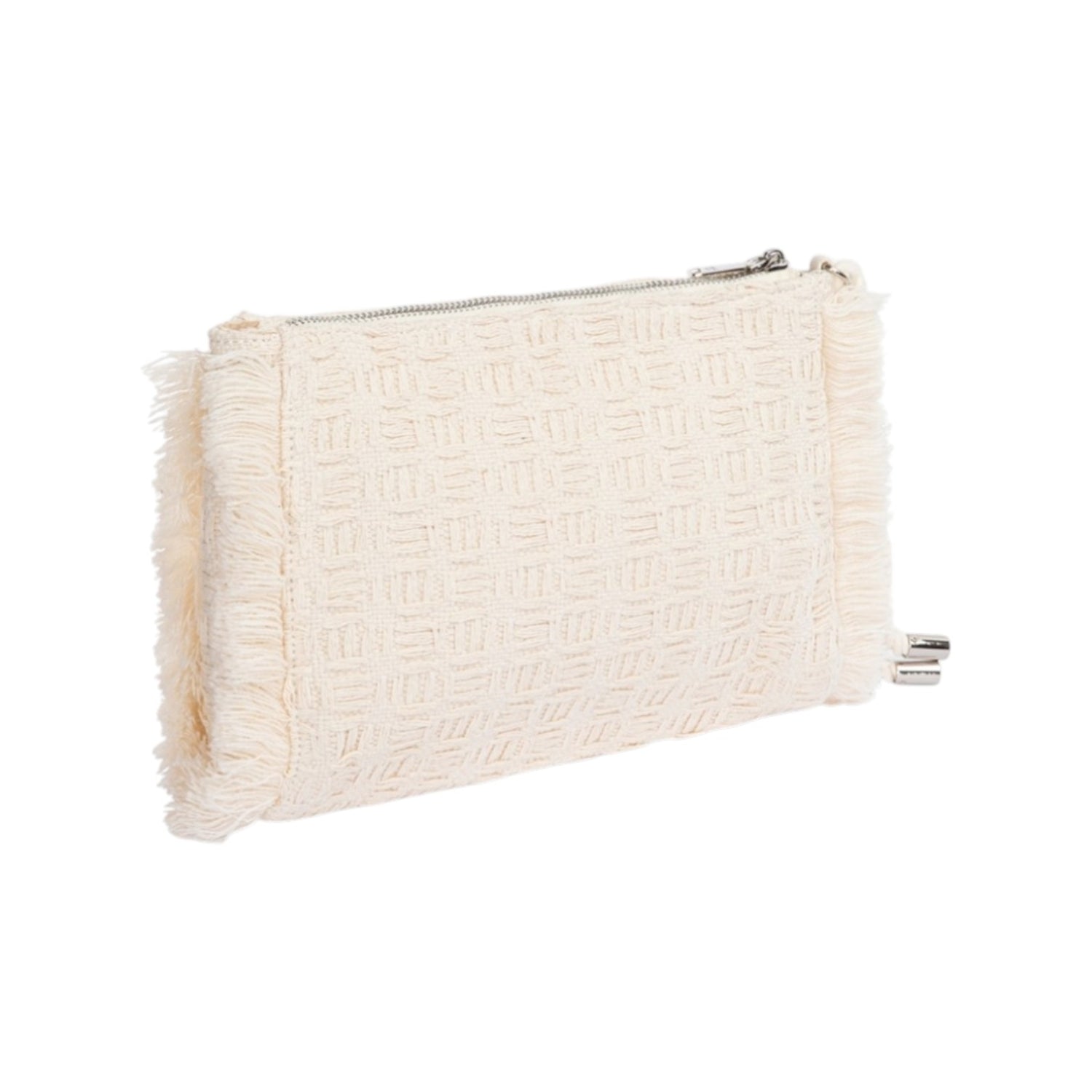 Gaelle Pochette Donna in Tessuto Beige