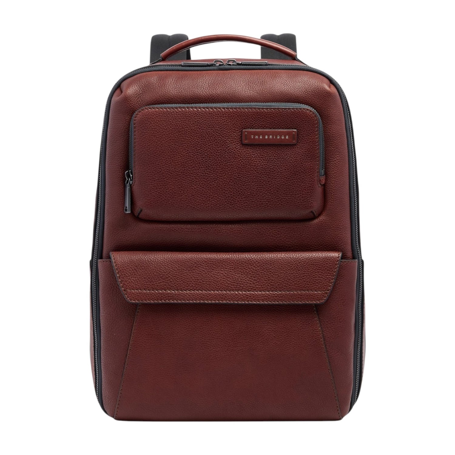 The Bridge Zaino da Viaggio Uomo Linea Ludovico 14″ in Pelle Cuoio