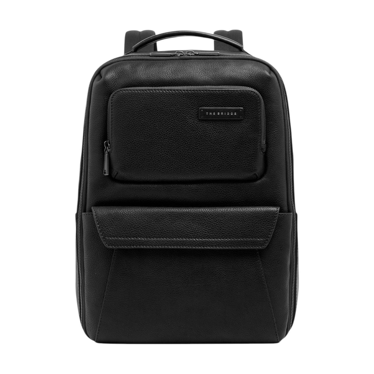 The Bridge Zaino da Viaggio Uomo Linea Ludovico 14″ in Pelle Nera