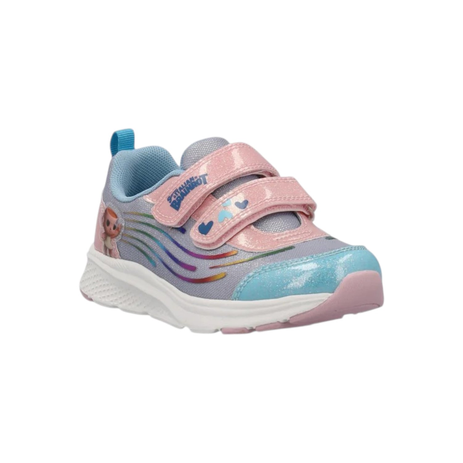 Skifidol Sneakers Bambina Celeste Rosa Ballerina Cappuccina