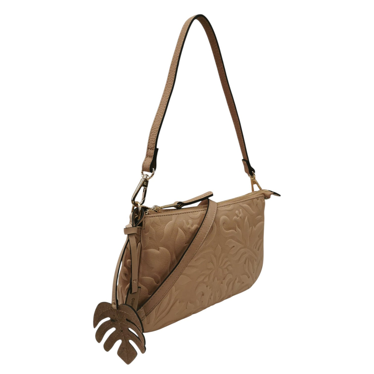 Gianni Conti Borsa a Tracolla Donna Nina Sabbia Floreale