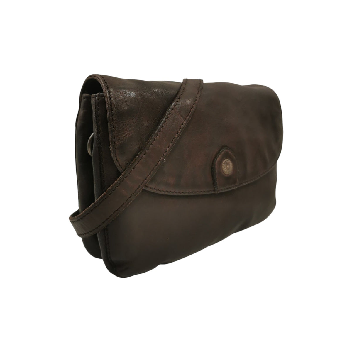 Gianni Conti Tracolla Donna Sadie in Pelle Marrone