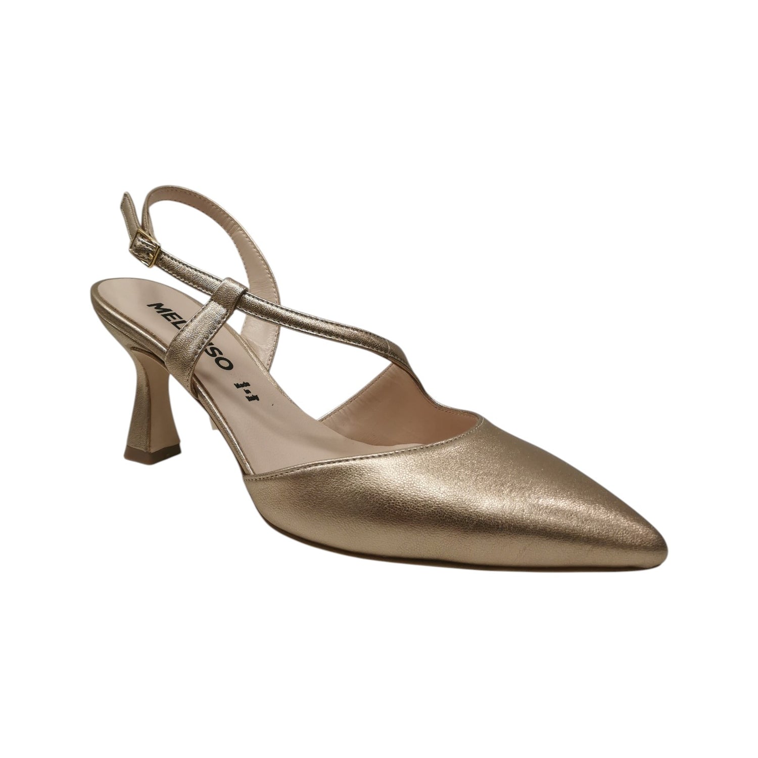 Melluso Chanelle Donna in Pelle Rame e Tacco Alto 80mm