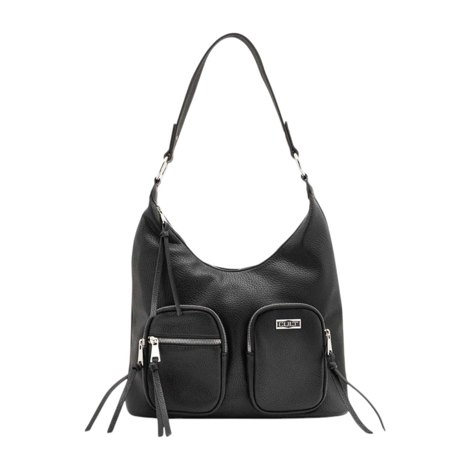 Cult Borsa Hobo Vega Donna Nera