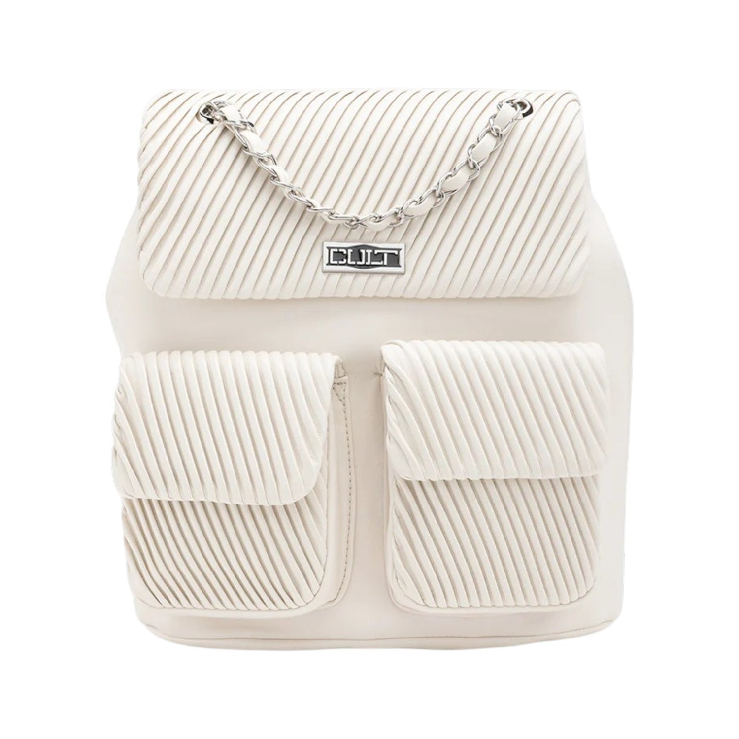 Cult Zaino Donna Turner in Ecopelle Bianca