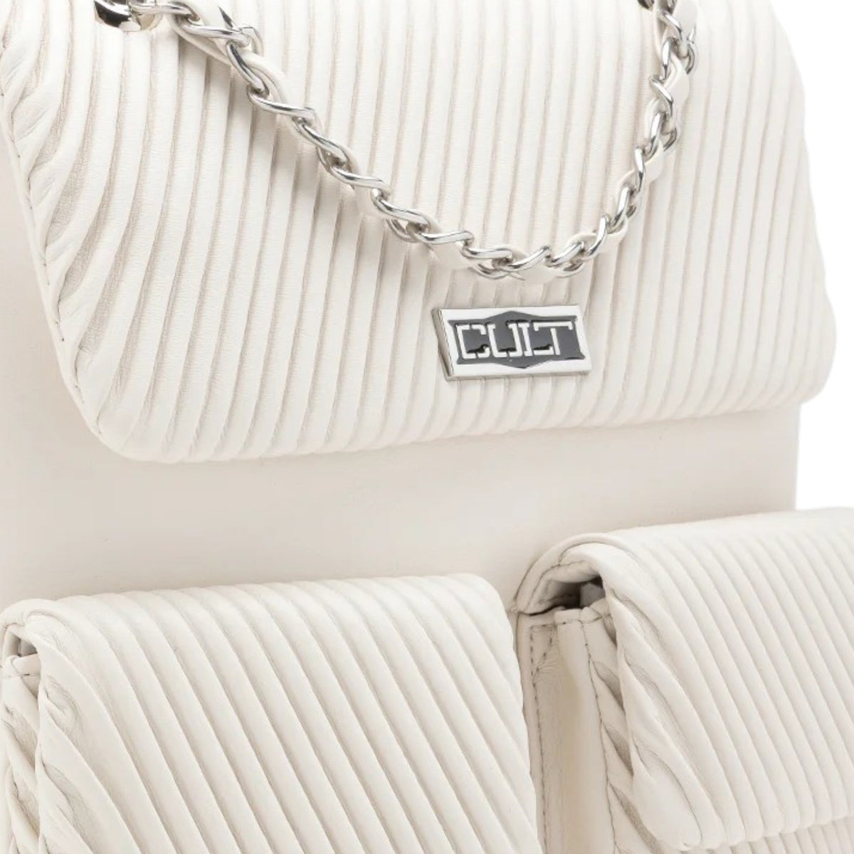 Cult Zaino Donna Turner in Ecopelle Bianca