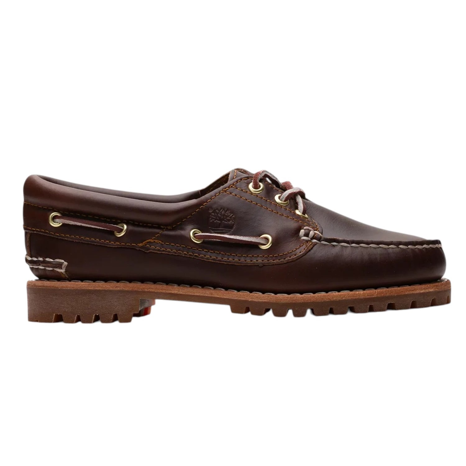 Timberland Scarpa da Barca Donna in Morbida Pelle Marrone