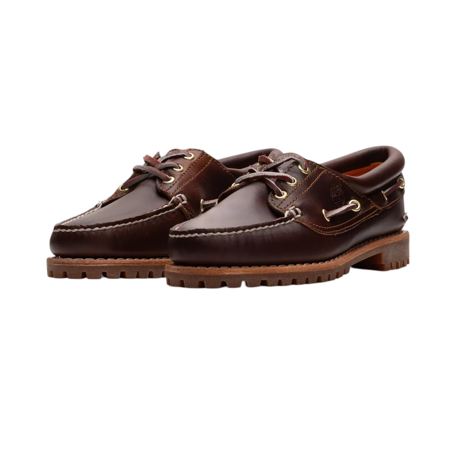 Timberland Scarpa da Barca Donna in Morbida Pelle Marrone