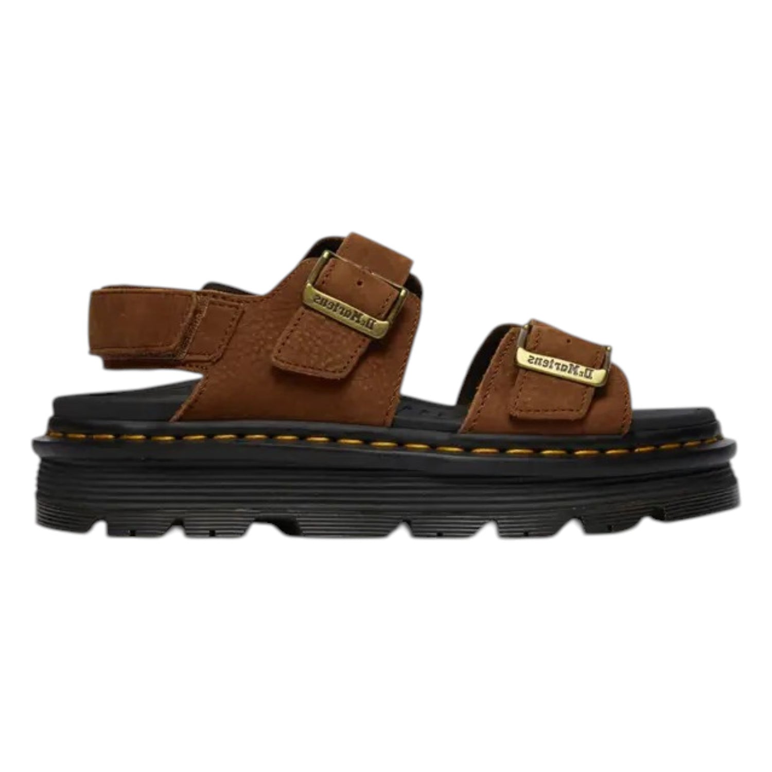Dr. Martens ZebZag Sandal Sandalo Donna Marrone Seppia con Cinturini