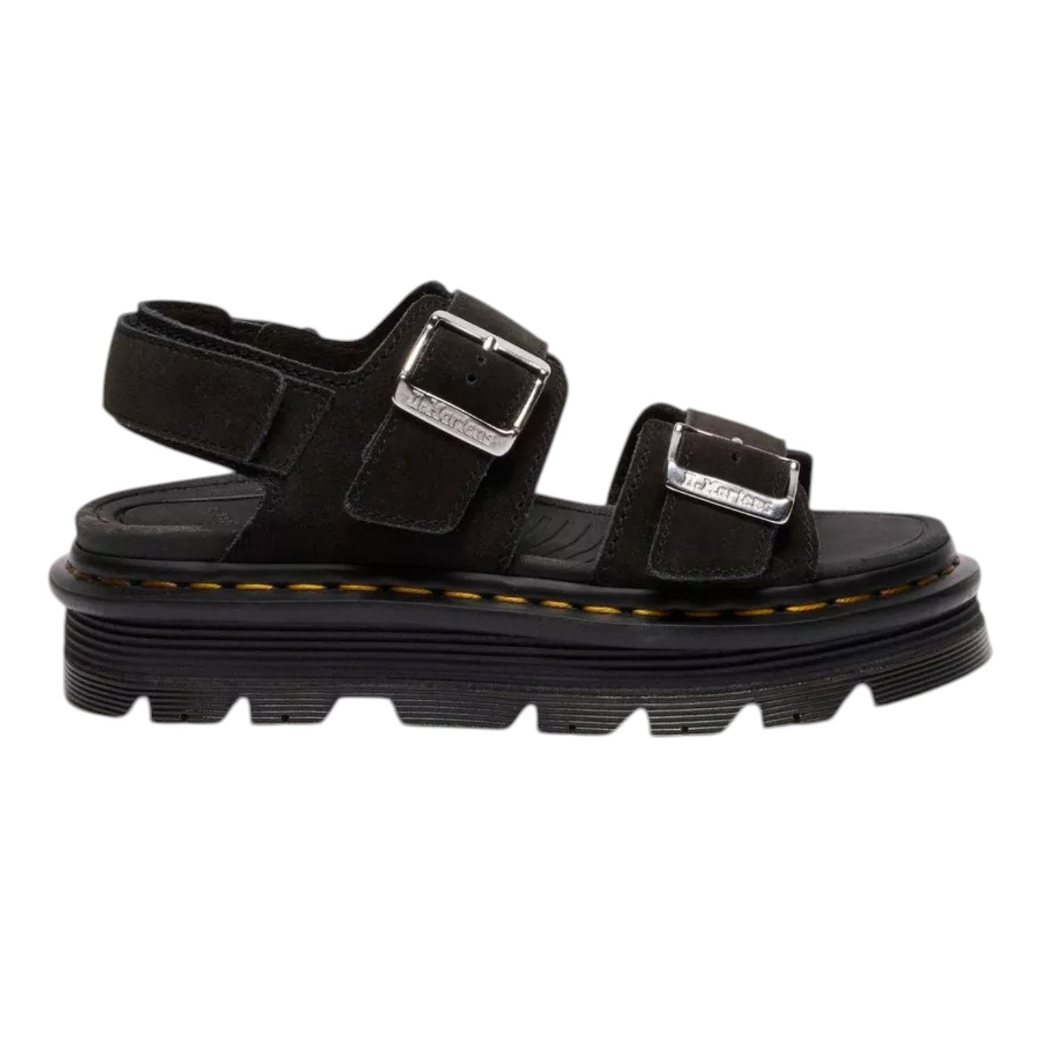 Dr. Martens ZebZag Sandal Sandalo Donna Nero con Cinturini