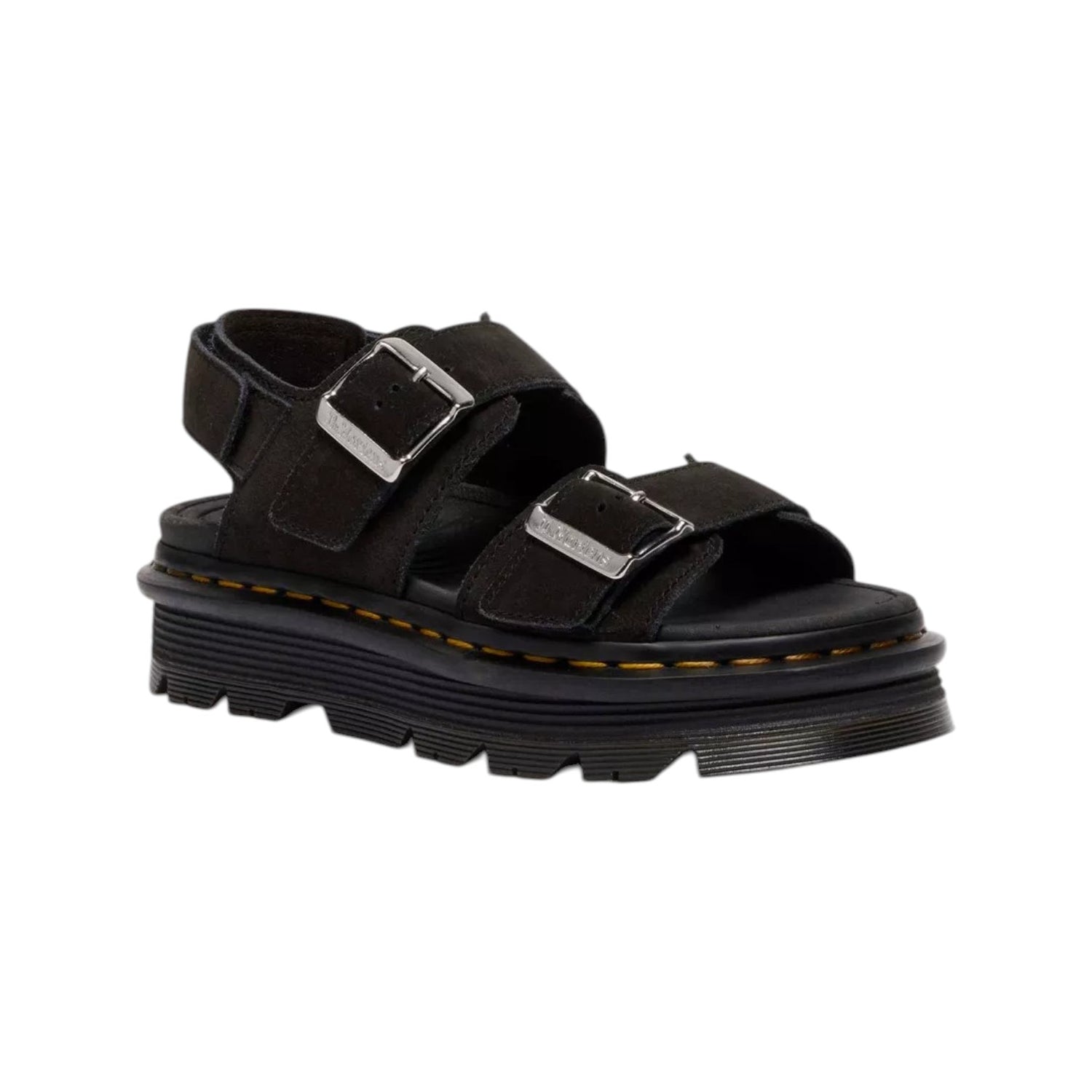 Dr. Martens ZebZag Sandal Sandalo Donna Nero con Cinturini