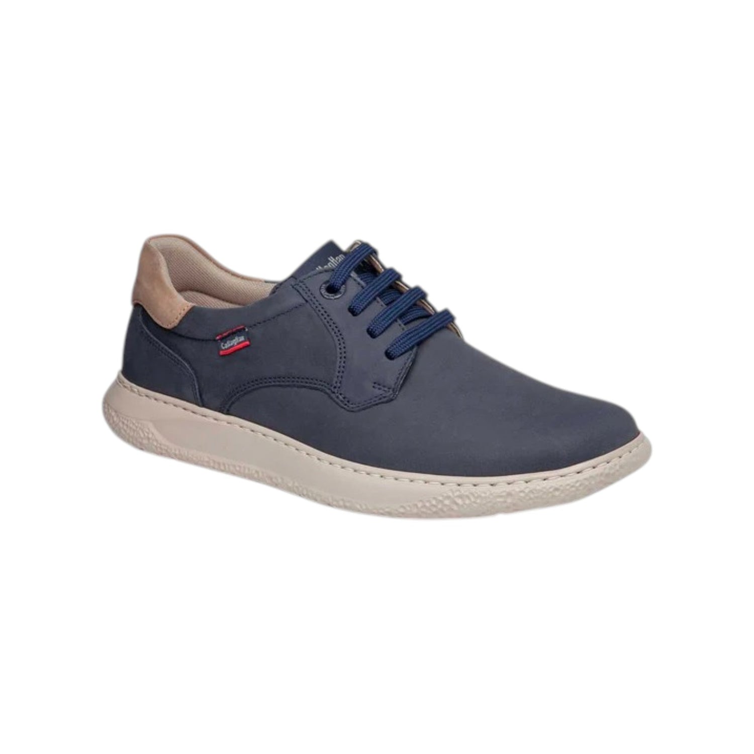 Callaghan Allacciato Uomo in Nabuck Blu