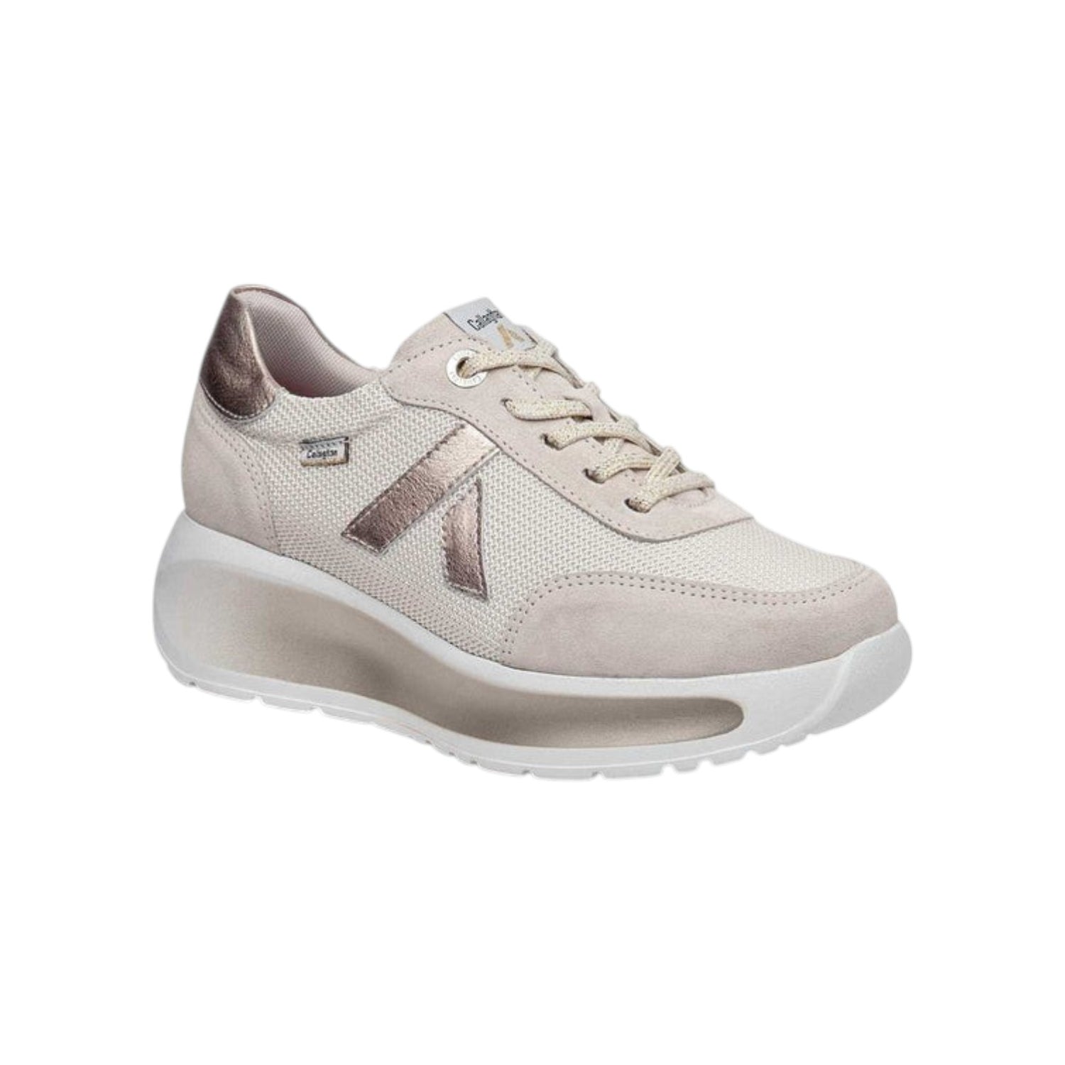 Callaghan Sneakers Donna Avorio in Camoscio e Tessuto