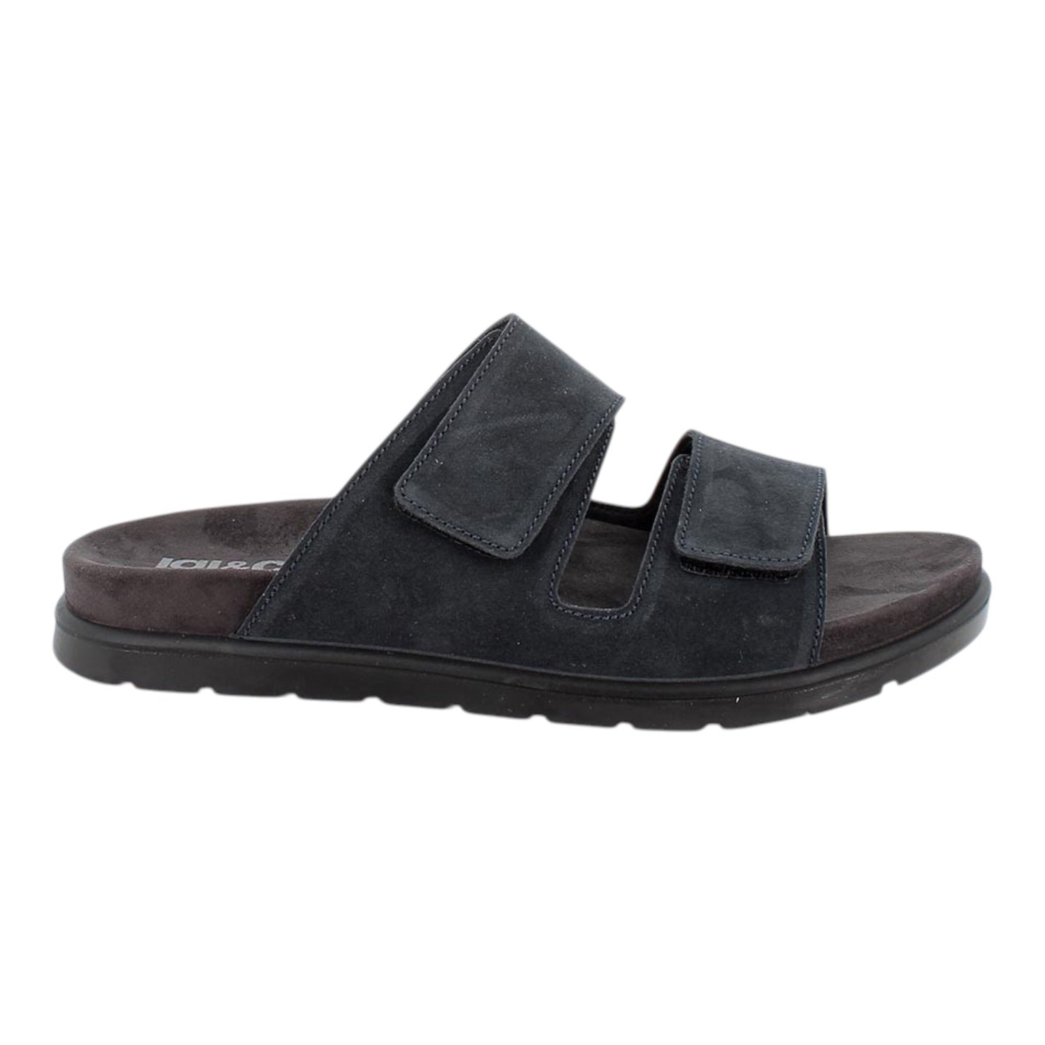 Igi&Co Ciabatta Uomo in Camoscio Blu con Strappo