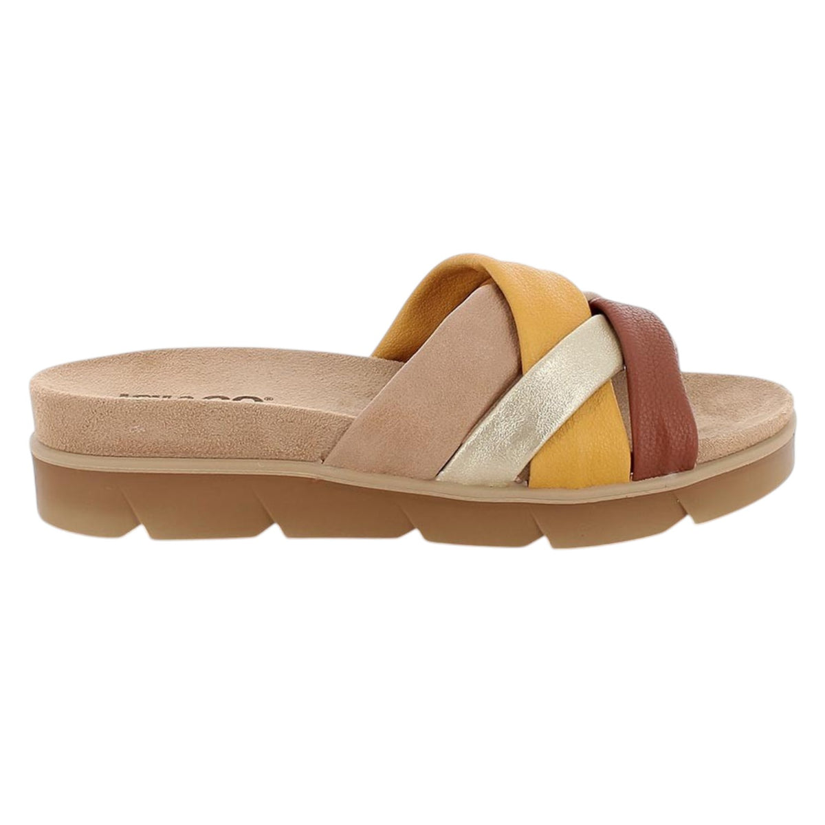 Igi&Co Ciabatta Donna Tortora Giallo