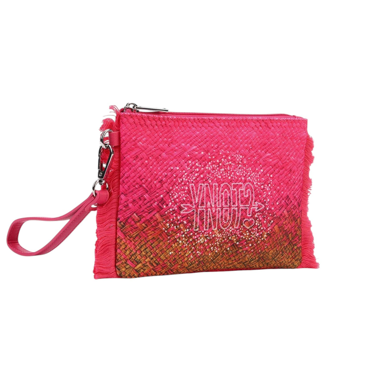 Ynot? Pochette Mare Donna in Tessuto Fucsia con Polsino