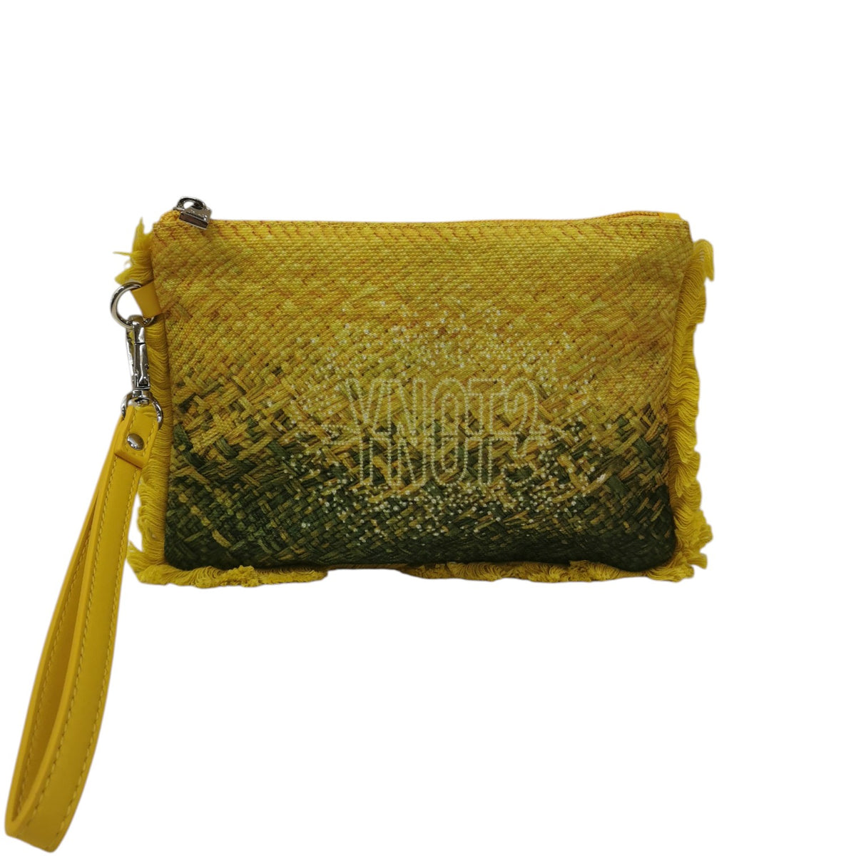 Ynot? Pochette Mare Donna in Tessuto Lime con Polsino