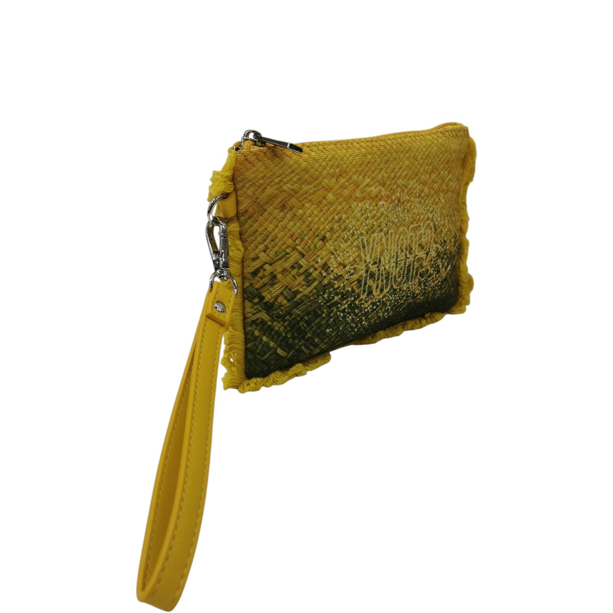 Ynot? Pochette Mare Donna in Tessuto Lime con Polsino