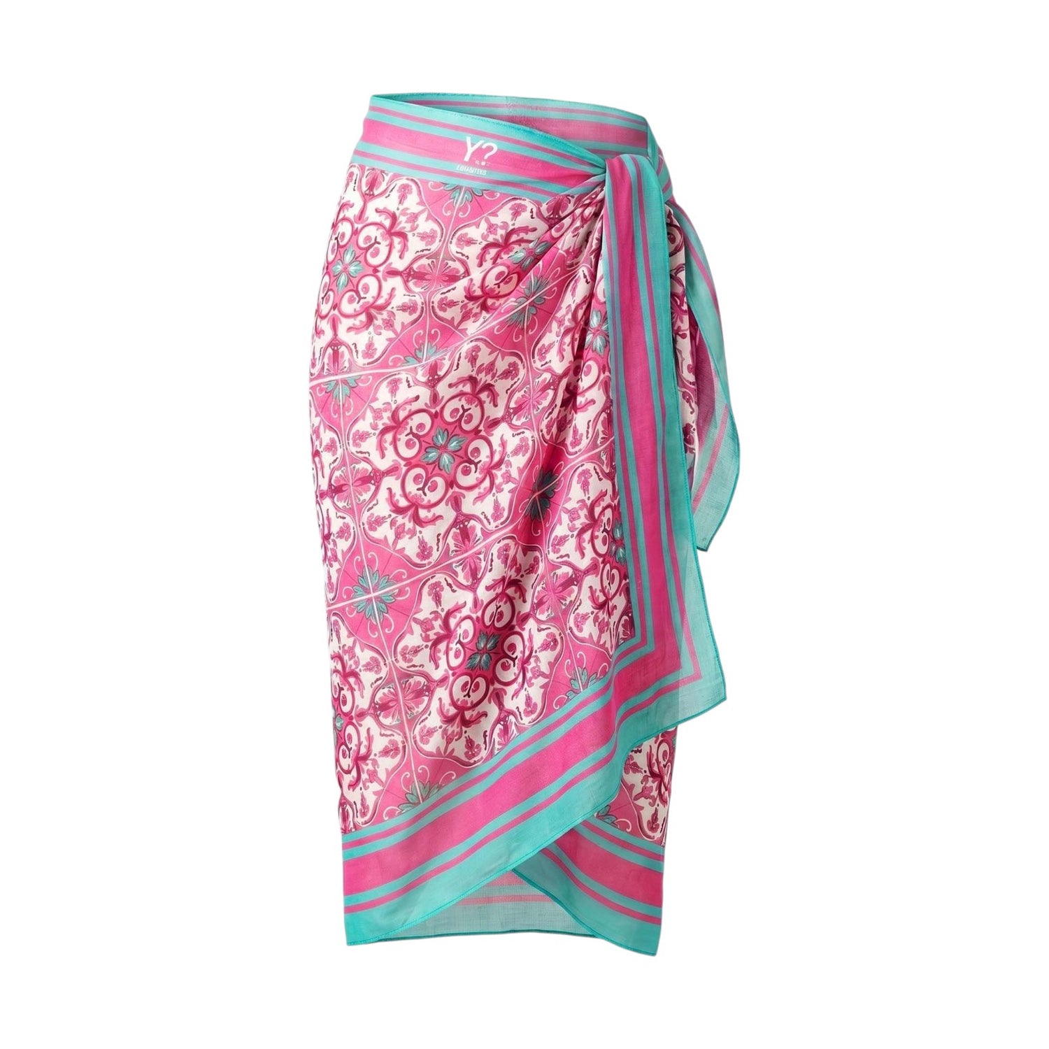 Ynot? Pareo Mare Donna in Viscosa Rosa