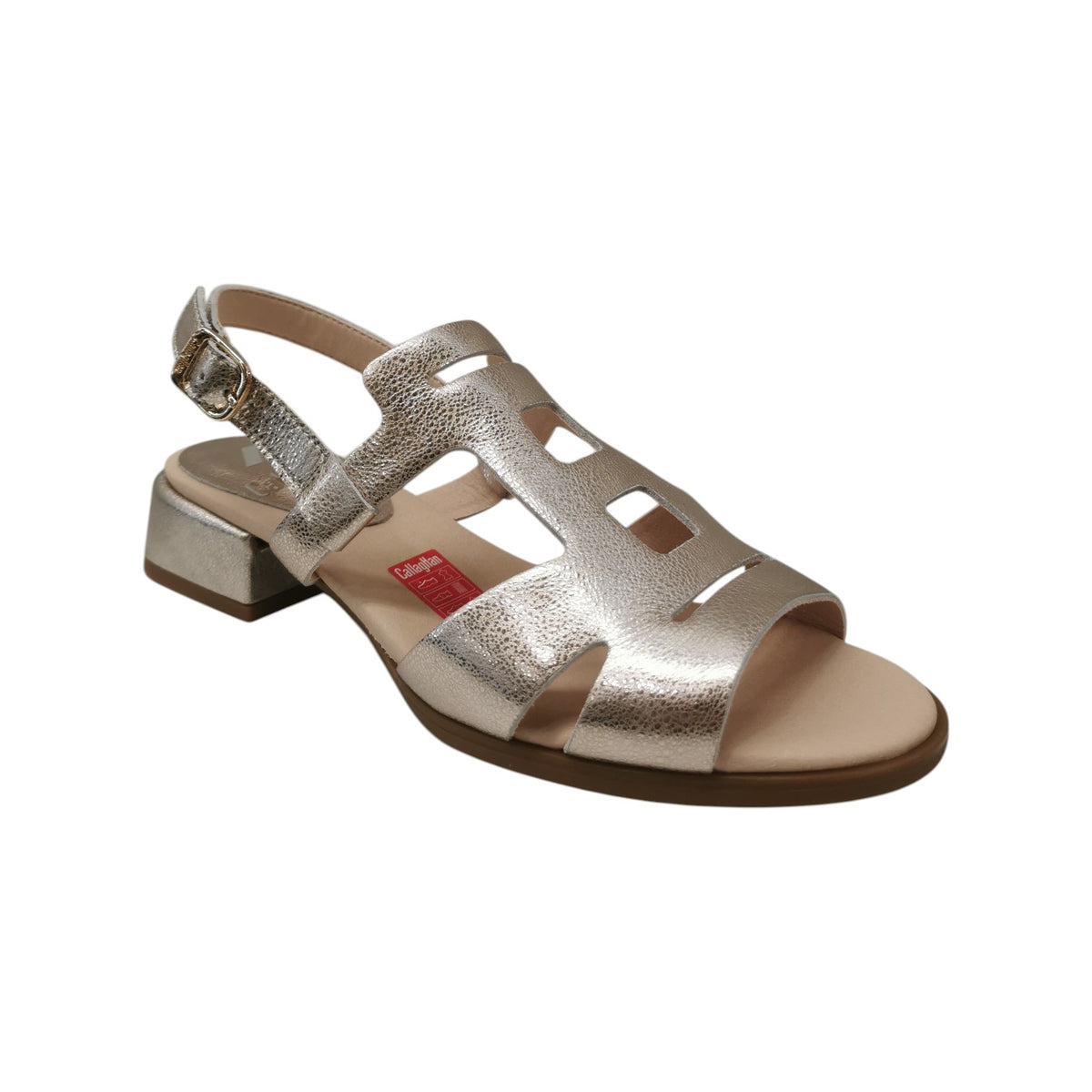 Callaghan Sandalo Donna Oro con Tacco Alto 35mm