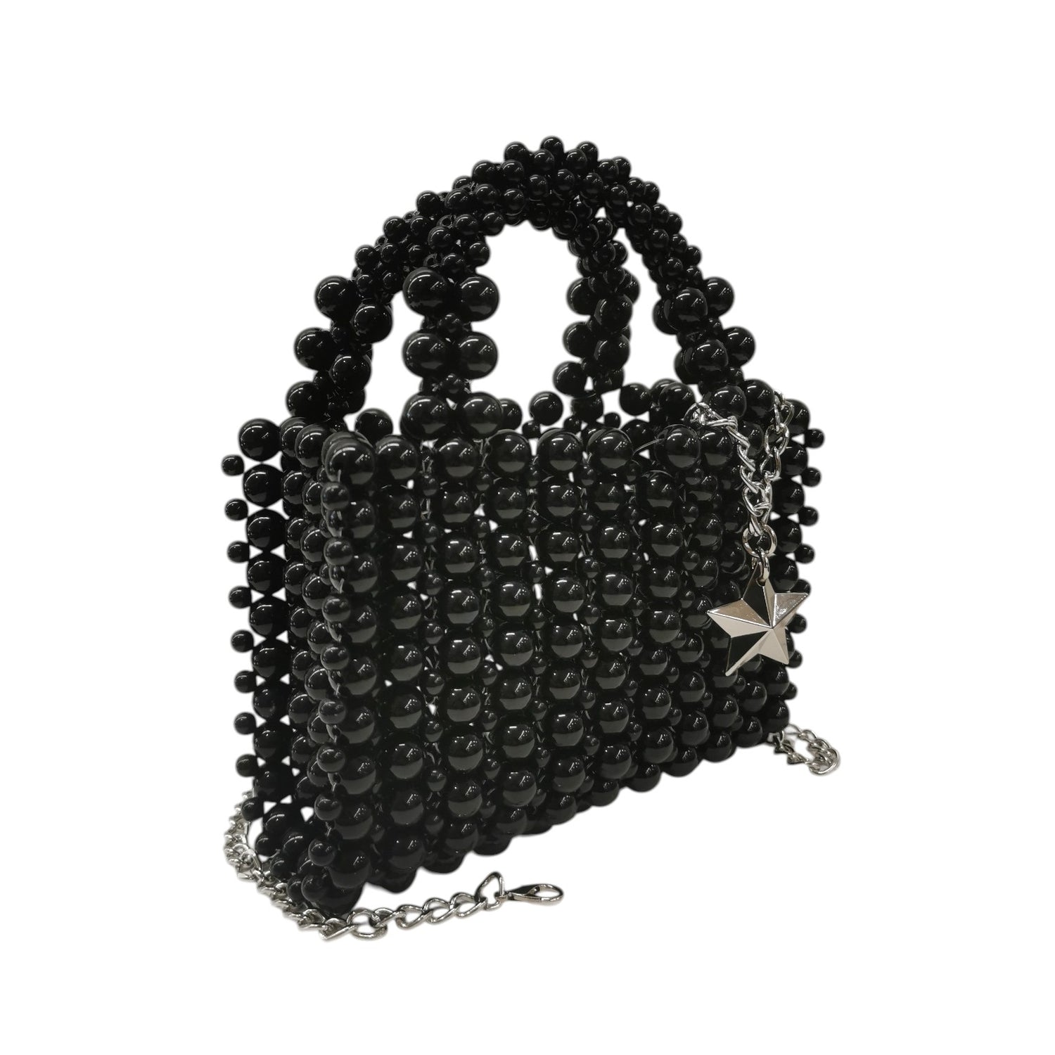 M Brc Borsa a Mano Donna Linea Queen Nera