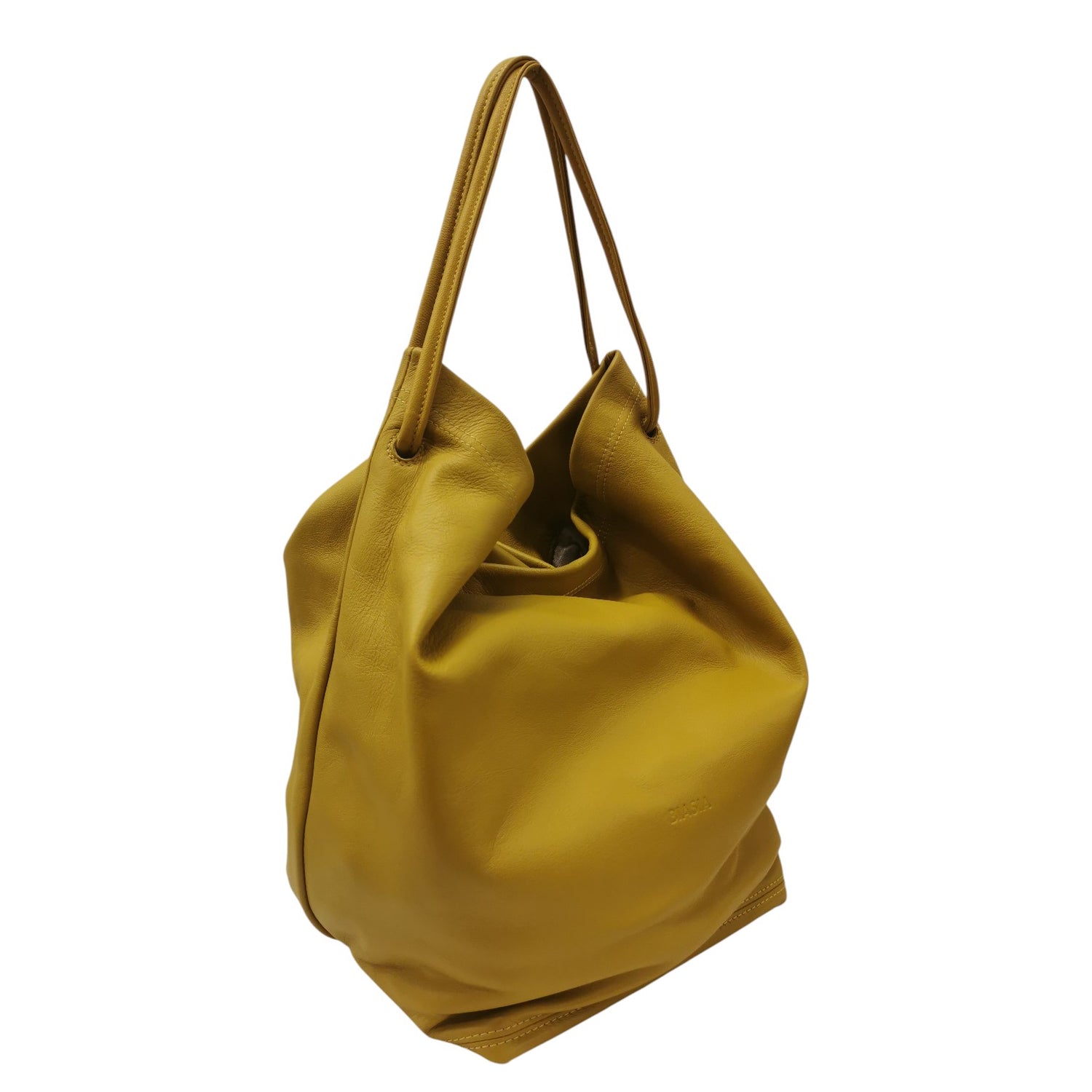 Biasia Borsa a Spalla Sacca Donna in Pelle Avocado