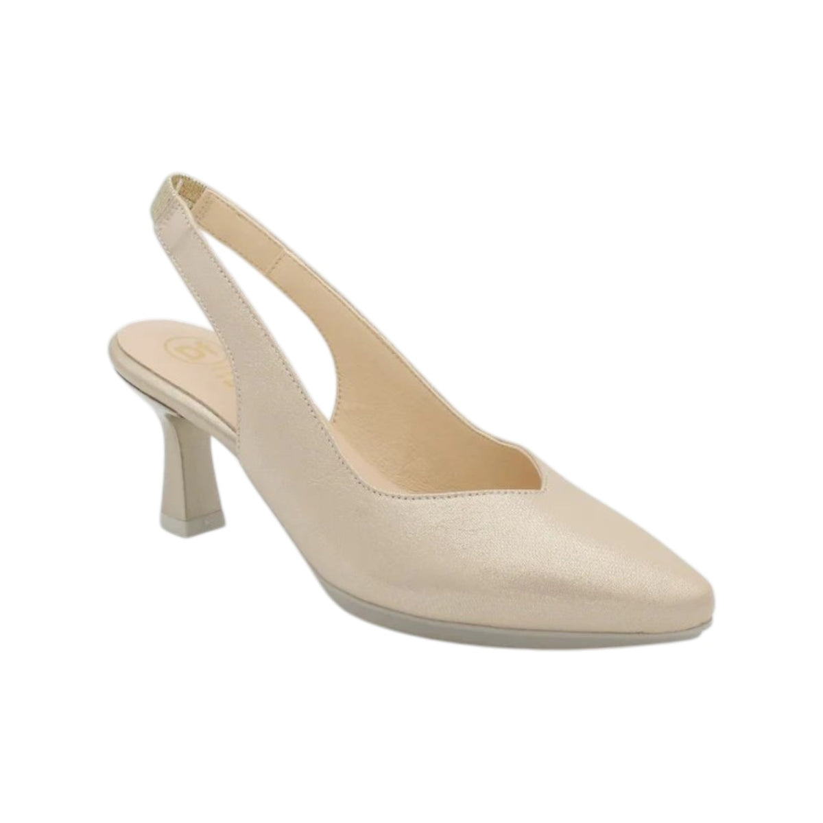 Descanflex Chanelle Donna Platino con Tacco Alto 70mm