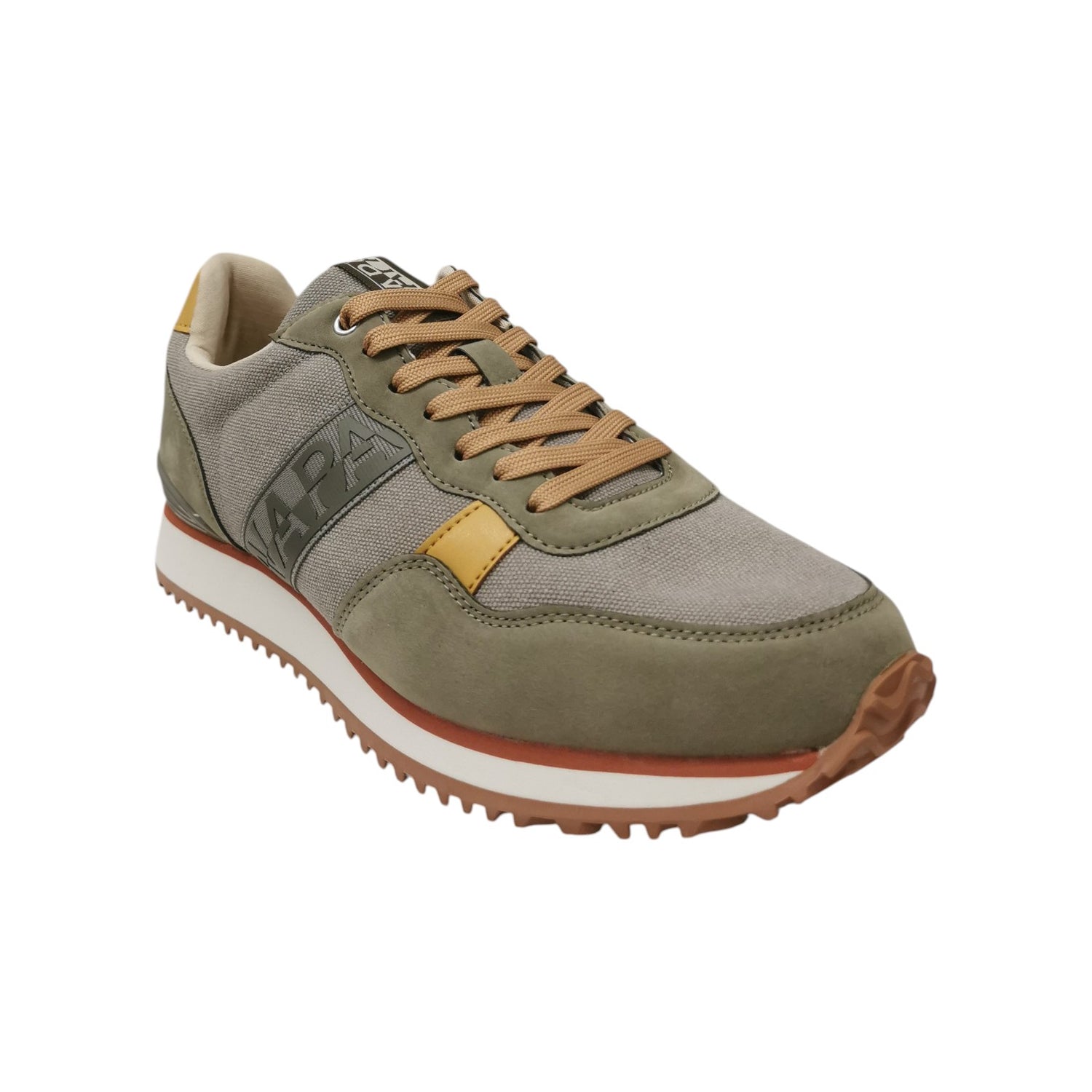 Napapijri Sneakers Uomo Grigio Verde Giallo