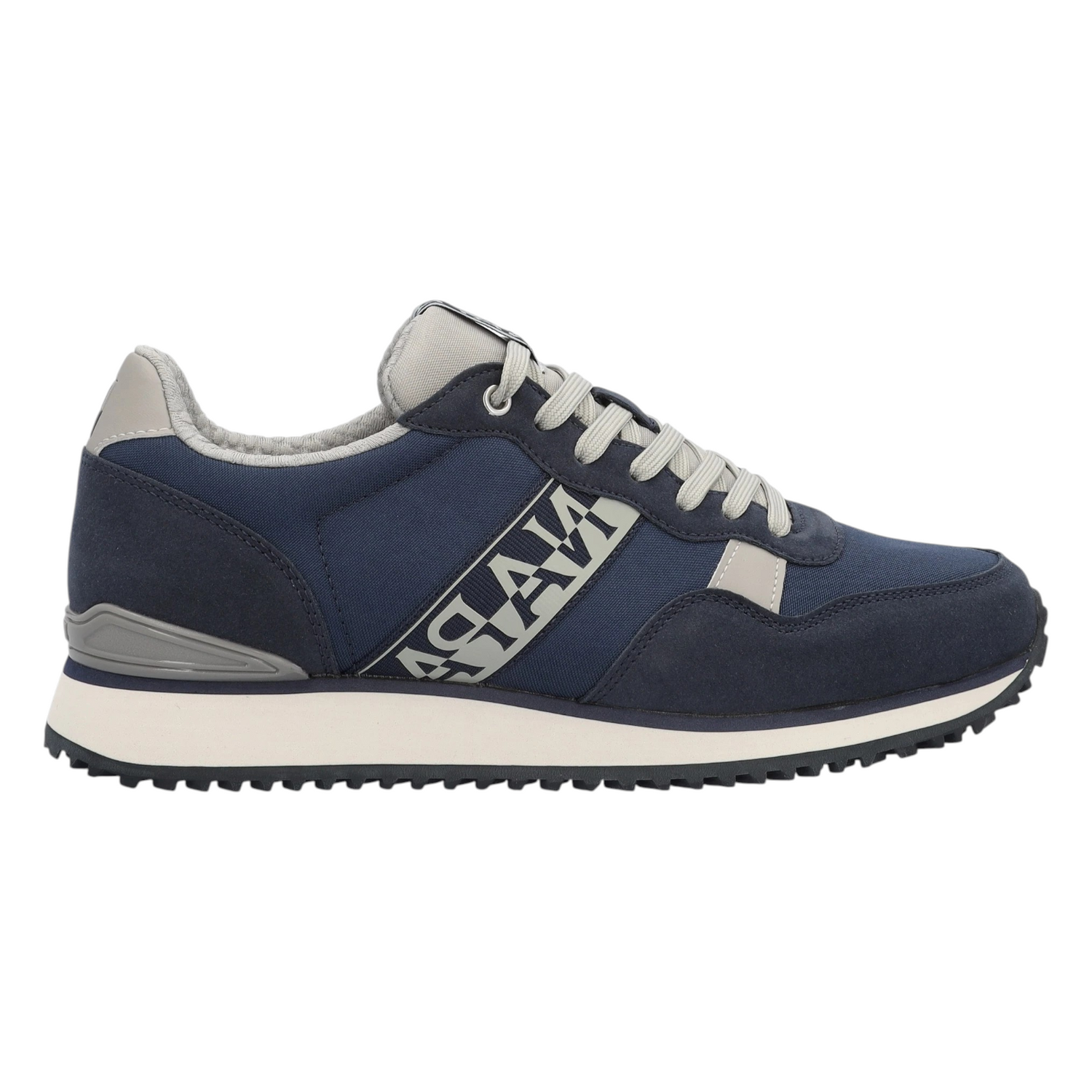 Napapijri Sneakers Uomo Blu in Camoscio e Tessuto