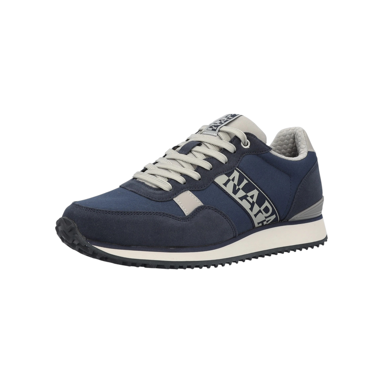 Napapijri Sneakers Uomo Blu in Camoscio e Tessuto