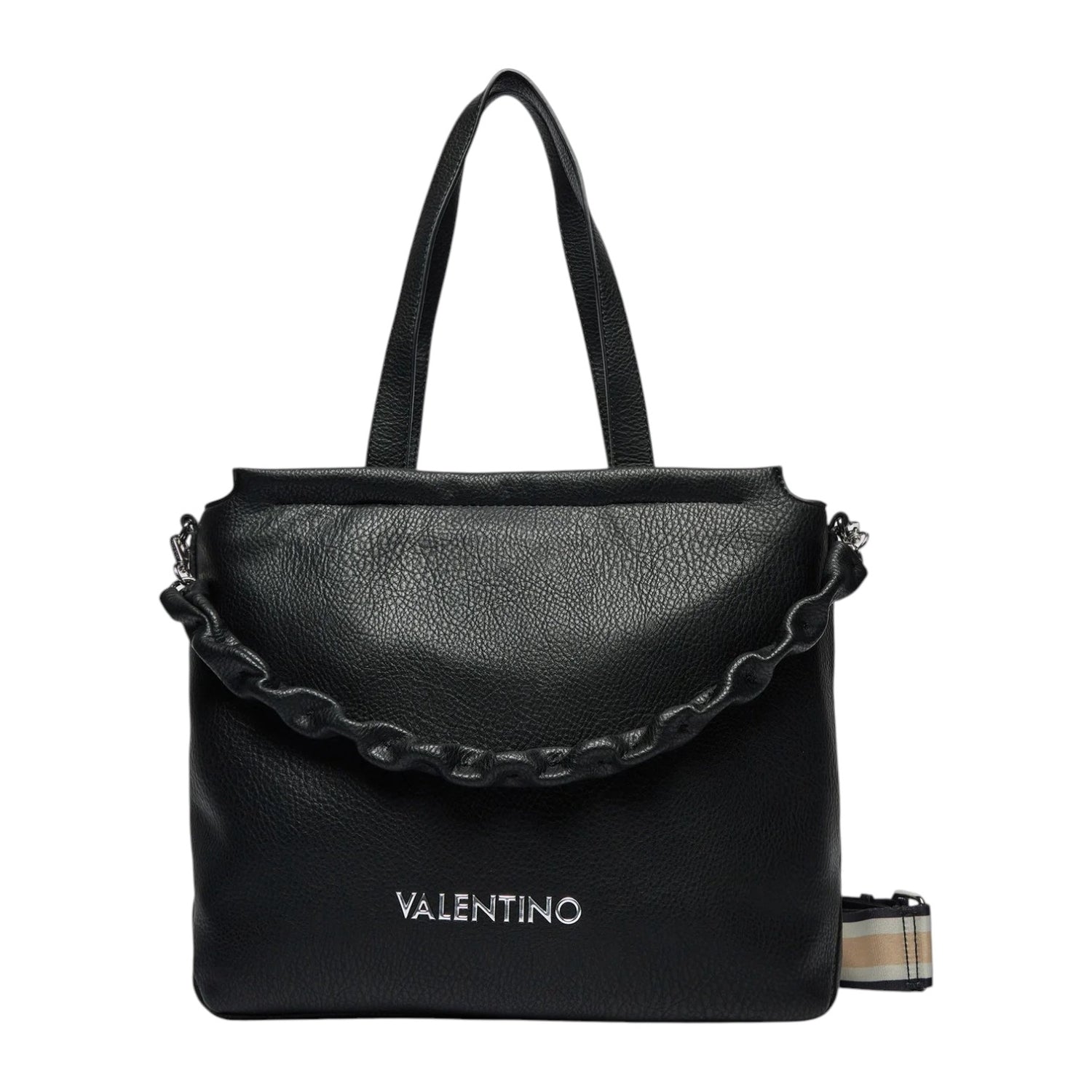 Mario Valentino Shopping Bag Donna Thalami Nera con Tracolla