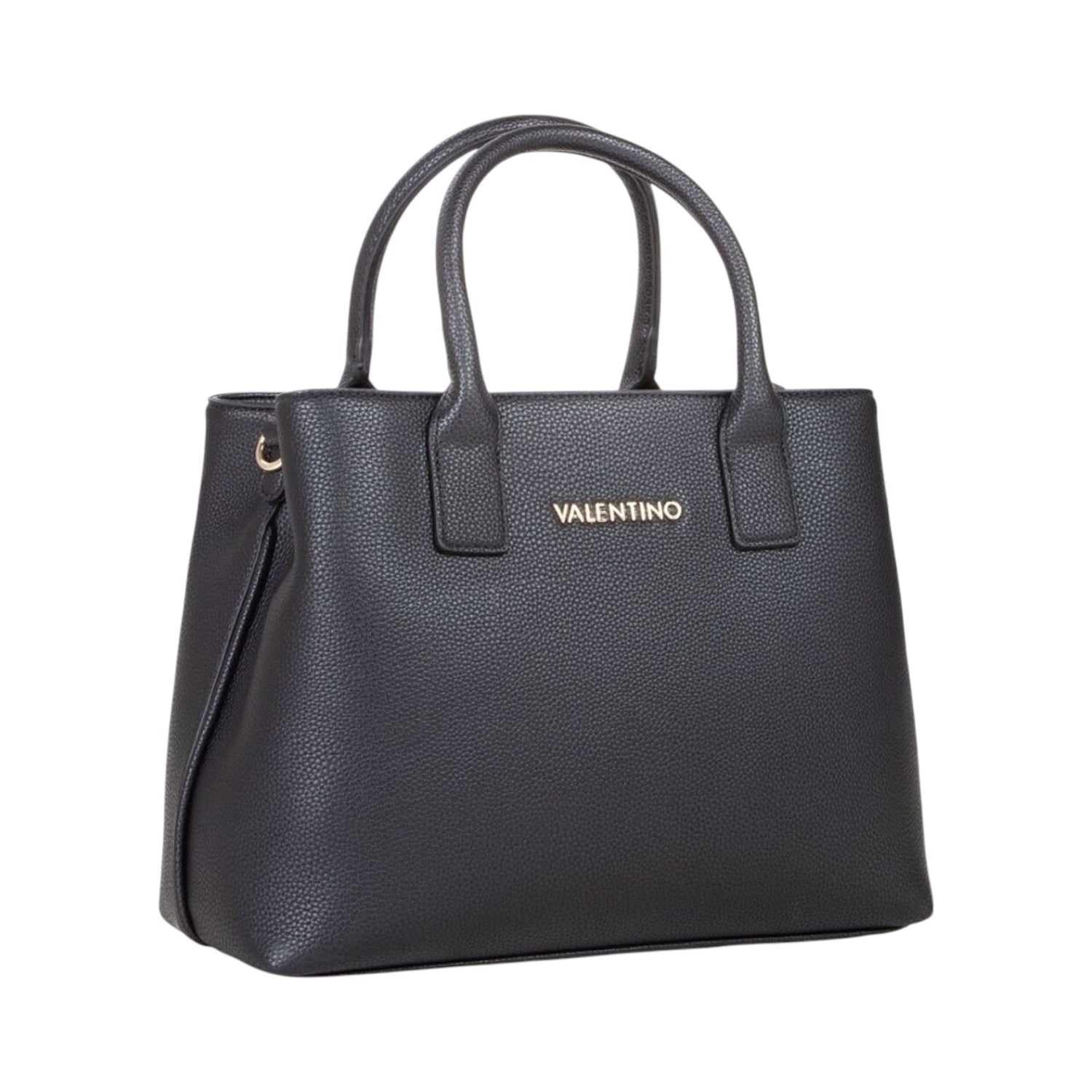 Mario Valentino Borsa a Mano Donna Violet Nera con Tracolla in Tessuto