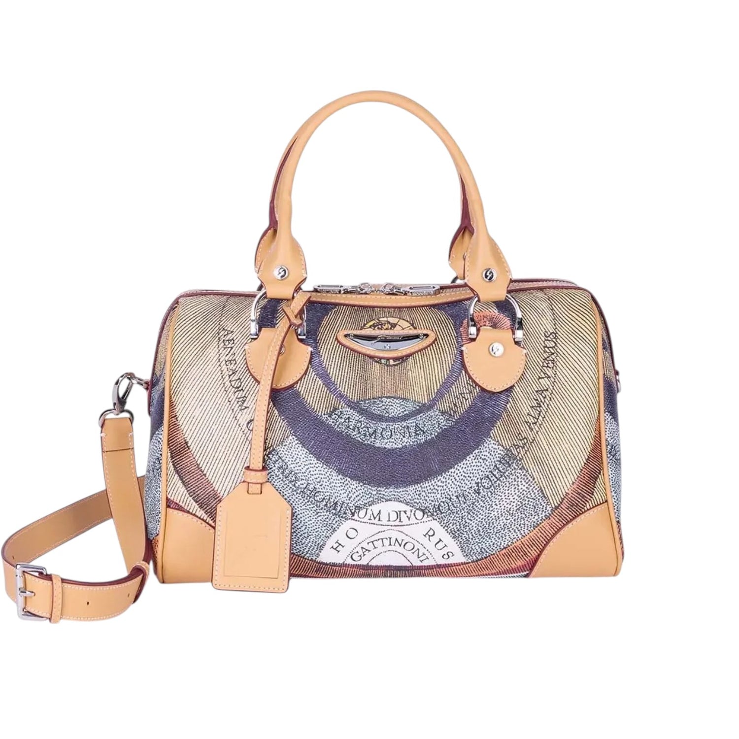 Gattinoni Roma Bauletto Donna Planetaria Cuoio con Tracolla